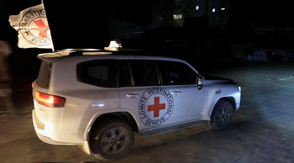 Hamas hands over remains of two Israeli captives to the Red Cross amid shaky ceasefire