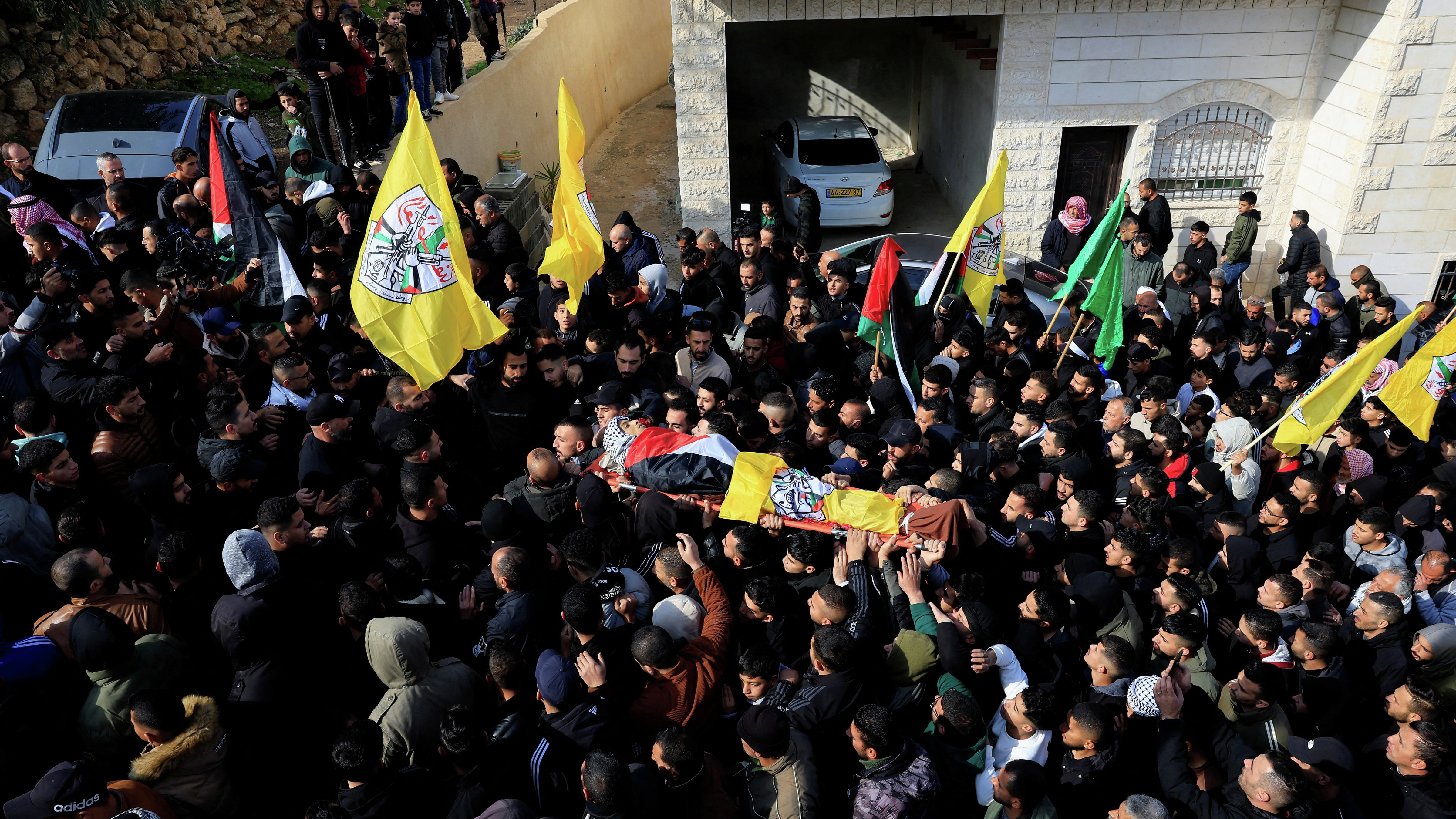 Palestinians mourn teenager killed by Israeli troops in occupied West Bank