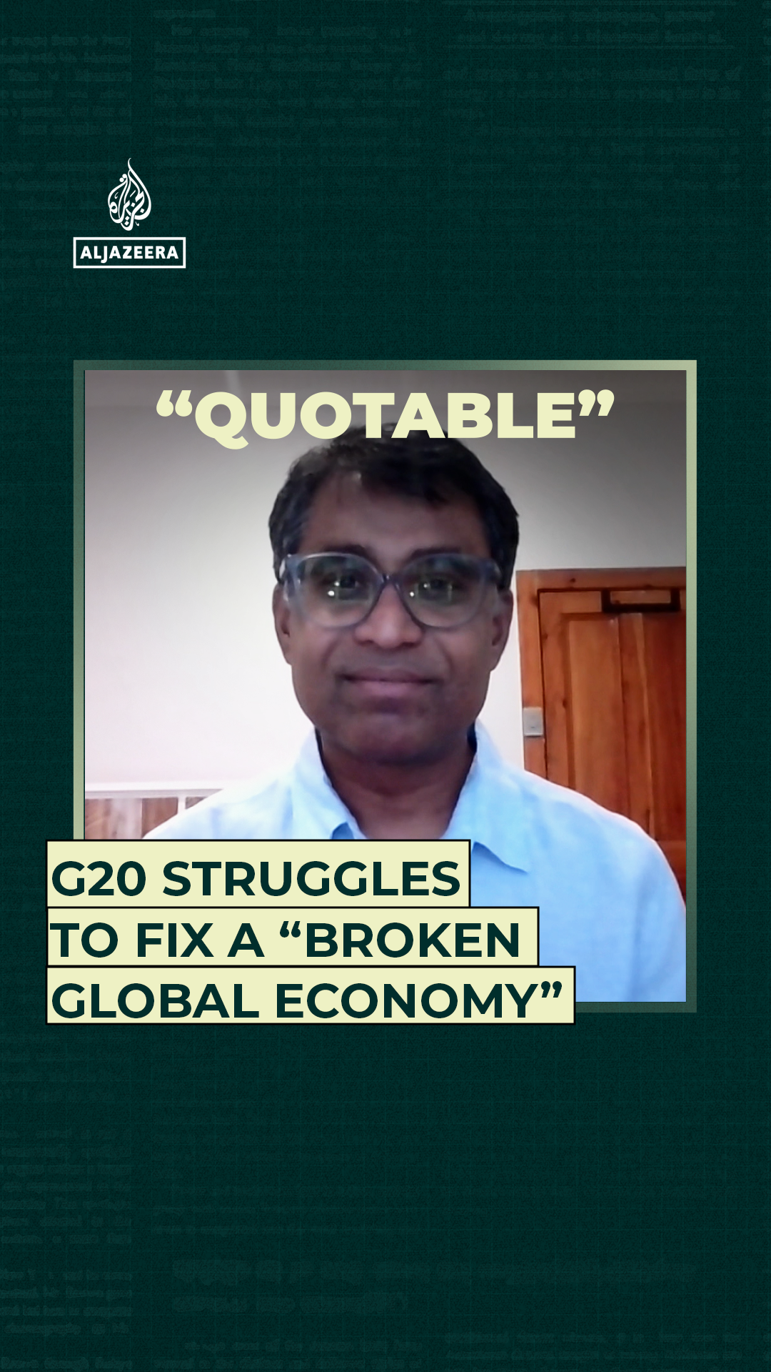 G20 struggles to fix a “broken global economy”
