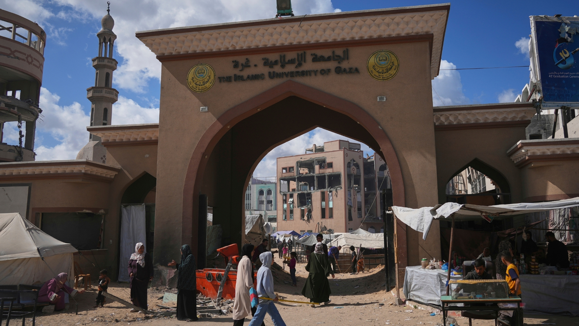 Gaza’s Islamic University reduced to ruins