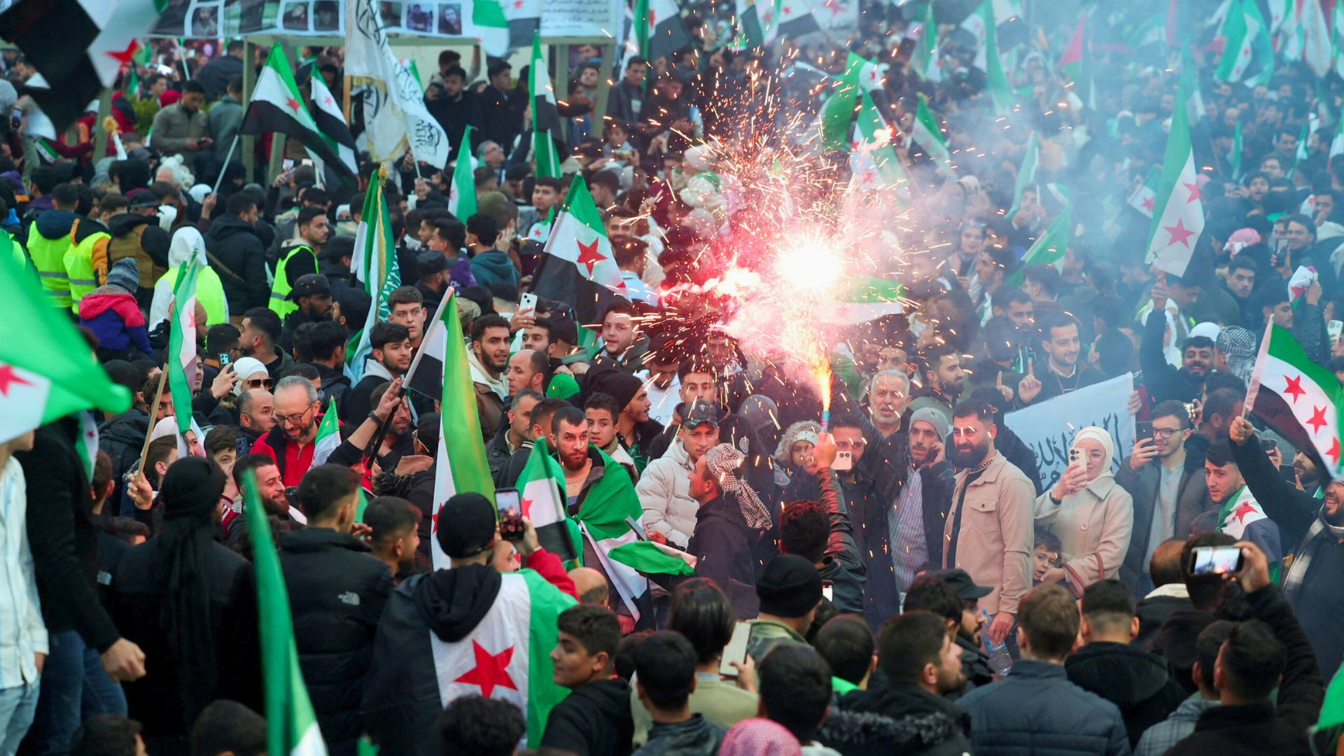 Syrians in Aleppo celebrate freedom but face billions in reconstruction costs