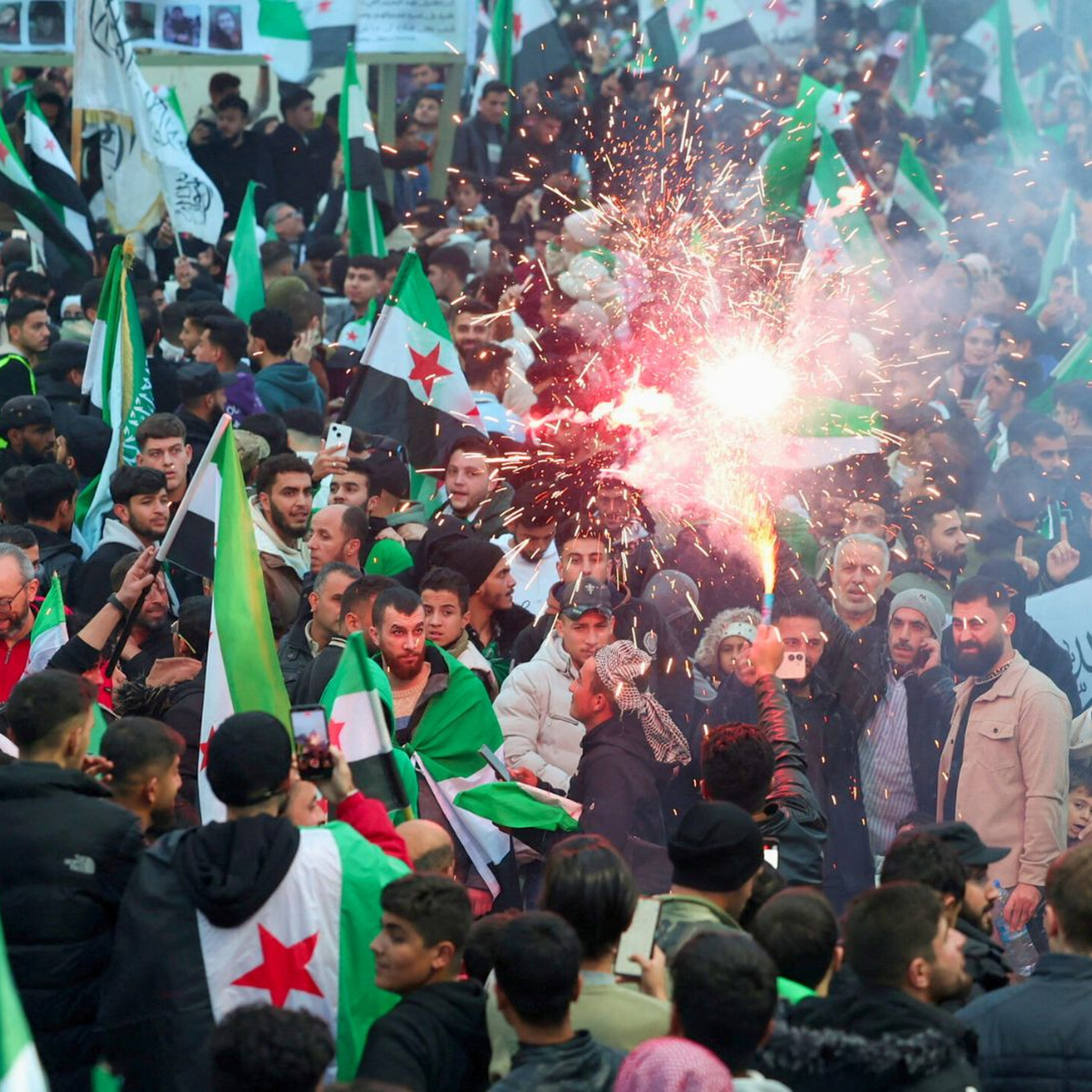 Syrians in Aleppo celebrate freedom but face billions in reconstruction costs Syrians in Aleppo celebrate freedom but face billions in reconstruction costs