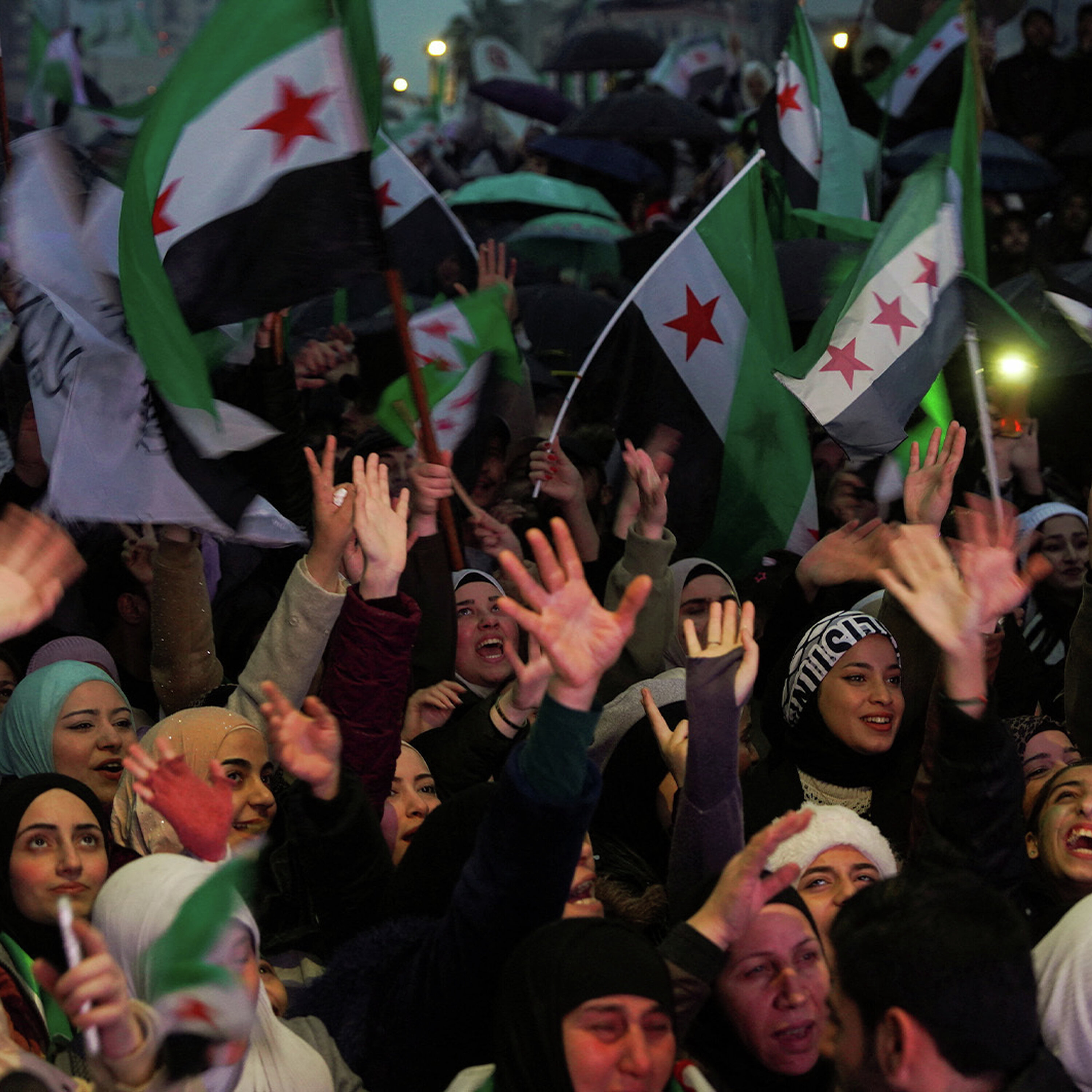Celebrations in Syria as US advances bill to lift sanctions Celebrations in Syria as US advances bill to lift sanctions