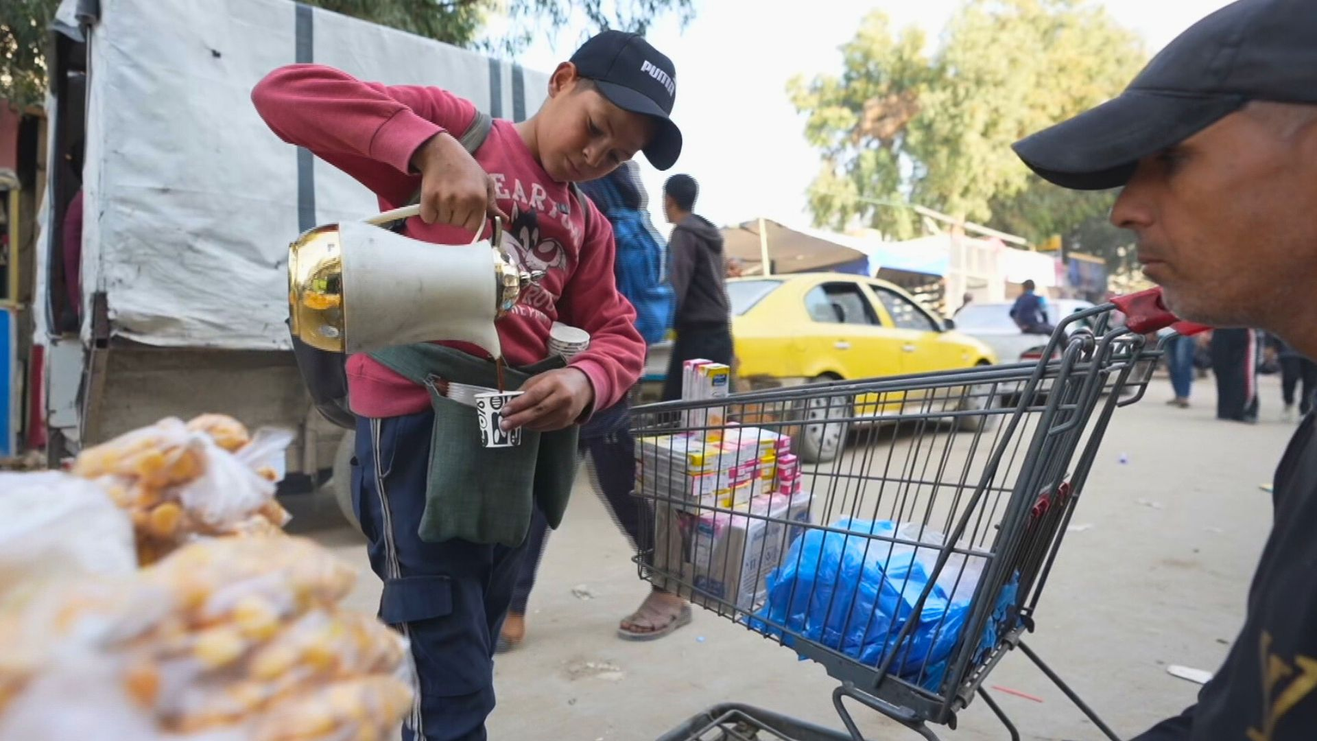 Gaza’s children carry adult responsibilities as Israel's war forces them into work