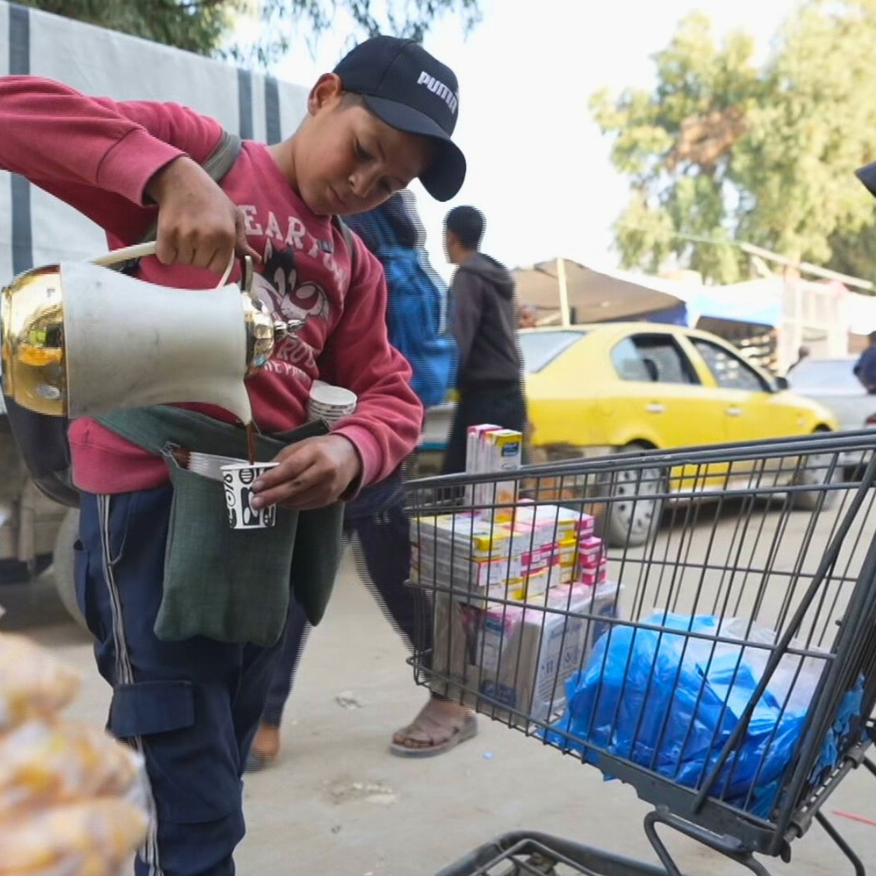 Gaza’s children carry adult responsibilities as Israel's war forces them into work Gaza’s children carry adult responsibilities as Israel's war forces them into work