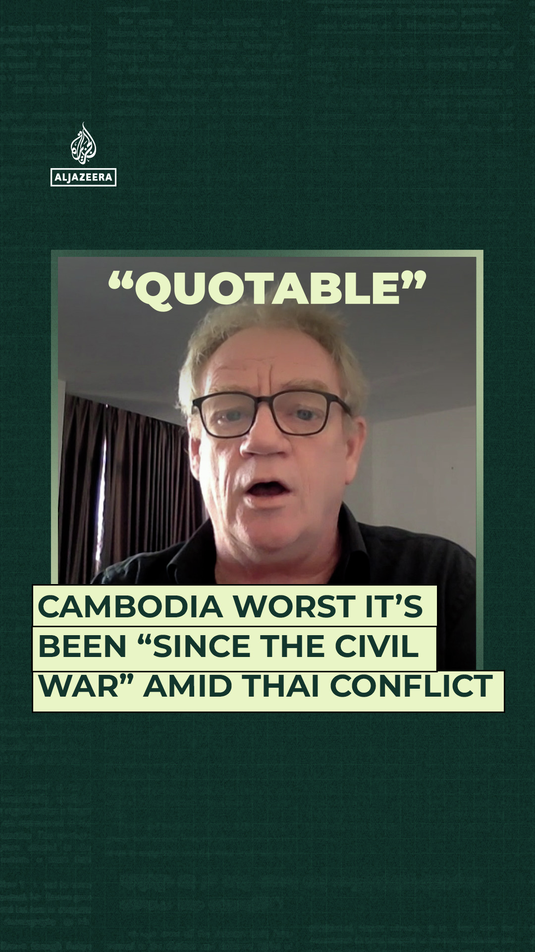 Cambodia worst it’s been “since the civil war” amid Thai conflict