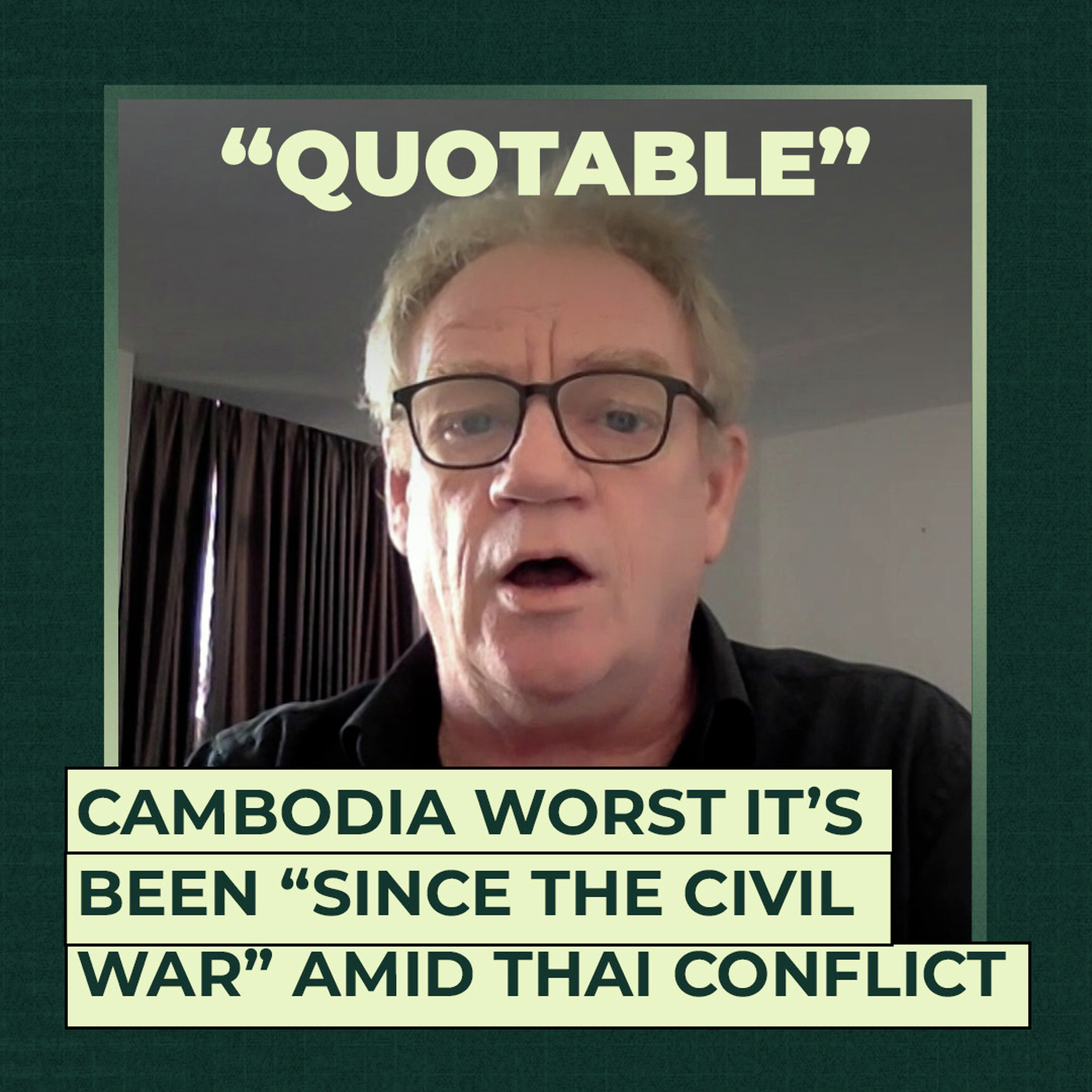 Cambodia worst it’s been “since the civil war” amid Thai conflict Cambodia worst it’s been “since the civil war” amid Thai conflict