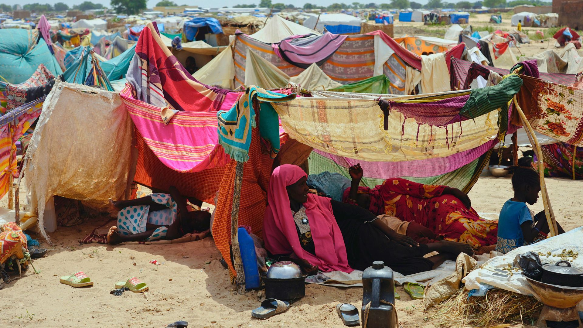 With no end to the fighting, Sudanese find refuge at camps in Chad