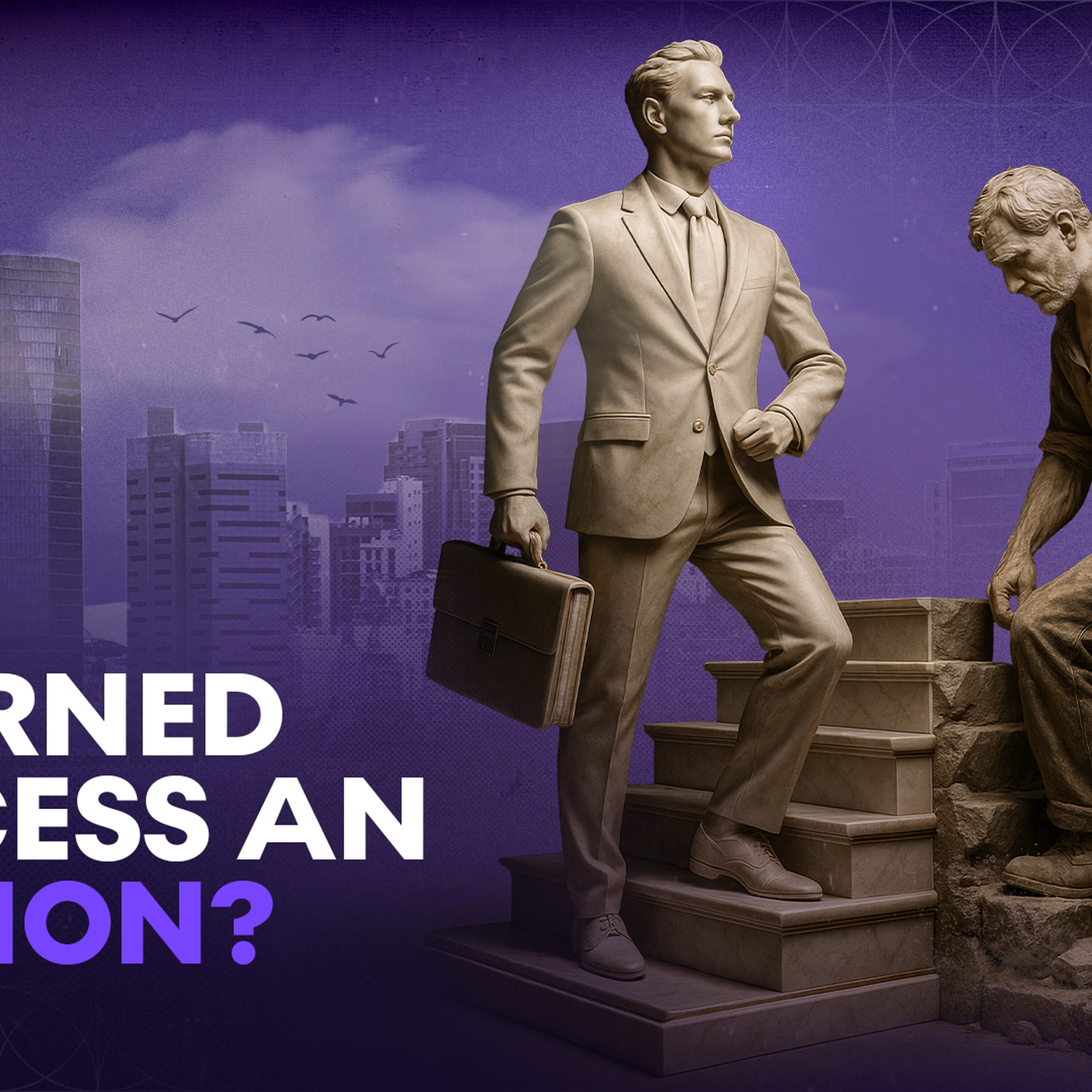 Is success truly earned or inherited? #DohaDebates Is success truly earned or inherited? #DohaDebates