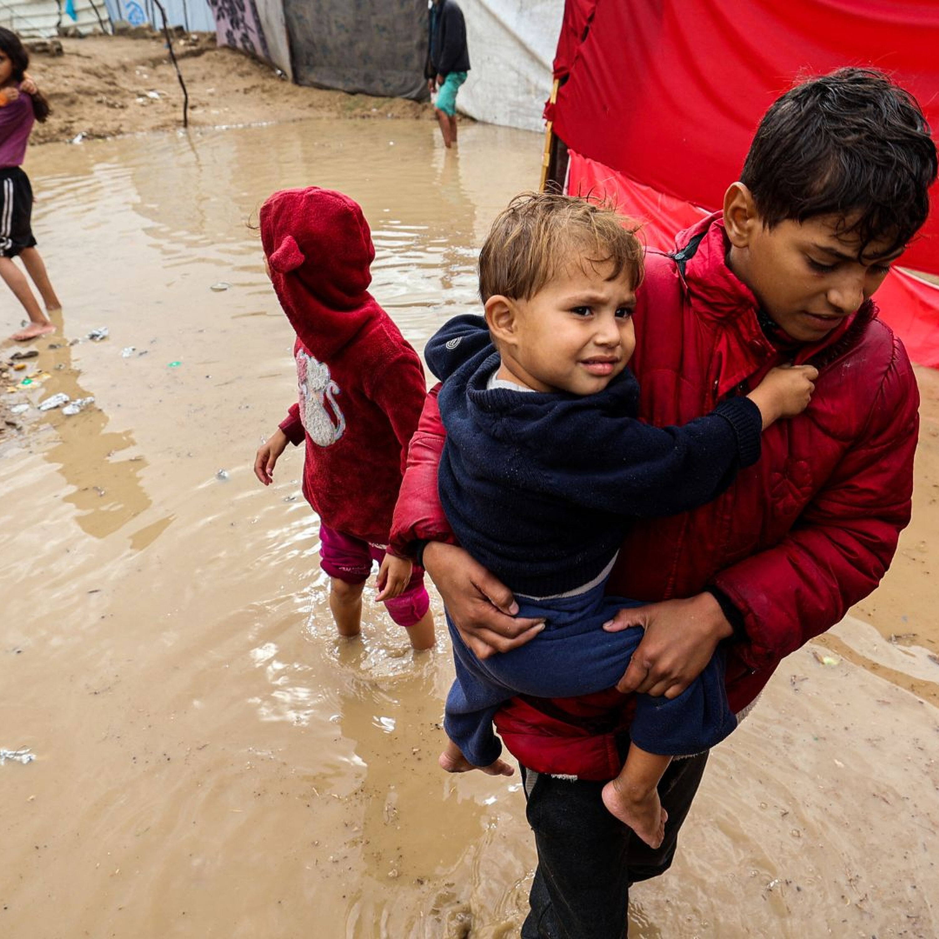 Powerful storms, floods bring new challenges to Palestinians in Gaza Powerful storms, floods bring new challenges to Palestinians in Gaza