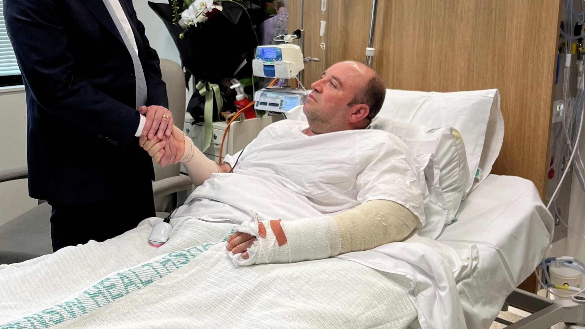 ‘Bondi hero’ Ahmed al-Ahmed sends message to his loved ones