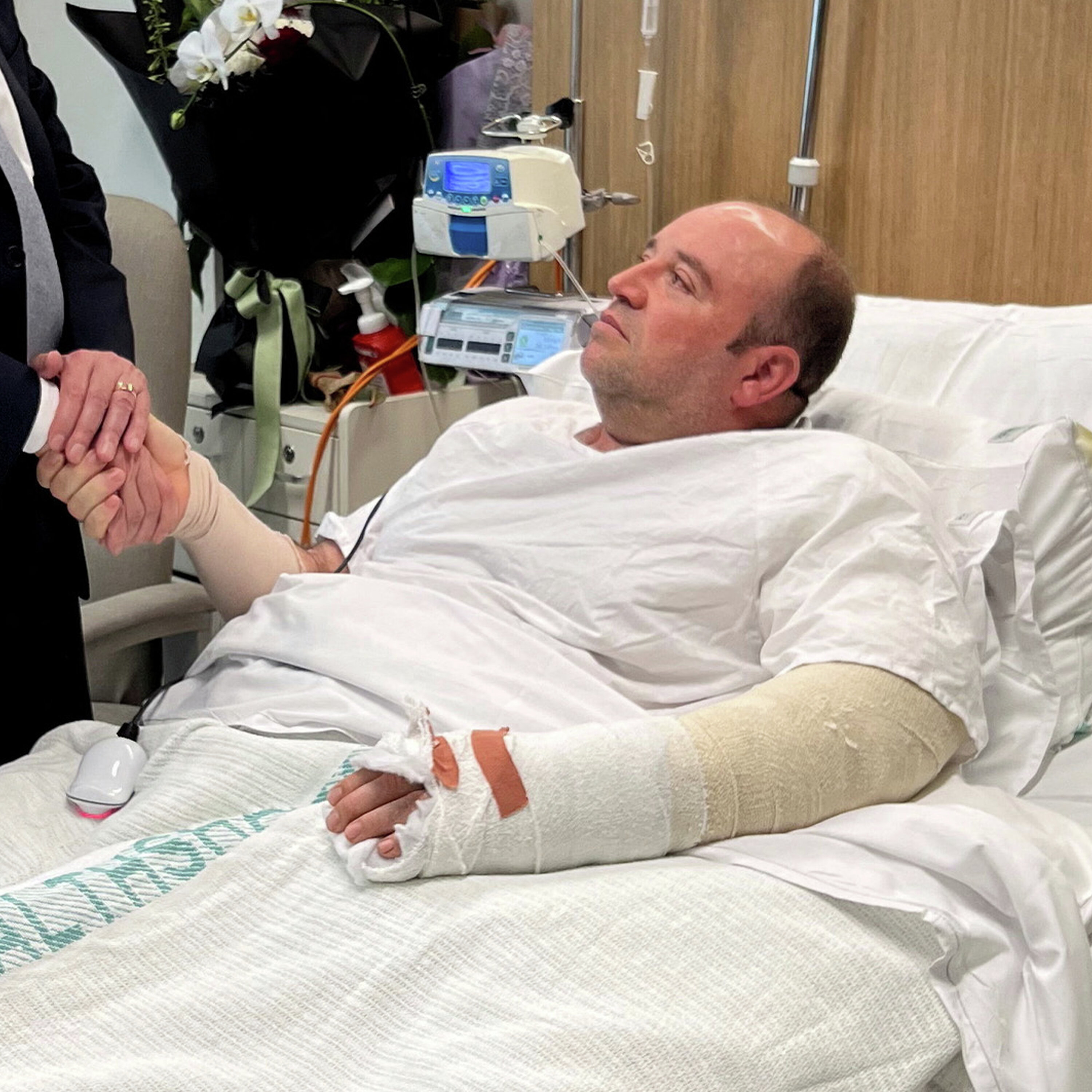 ‘Bondi hero’ Ahmed al-Ahmed sends message to his loved ones ‘Bondi hero’ Ahmed al-Ahmed sends message to his loved ones