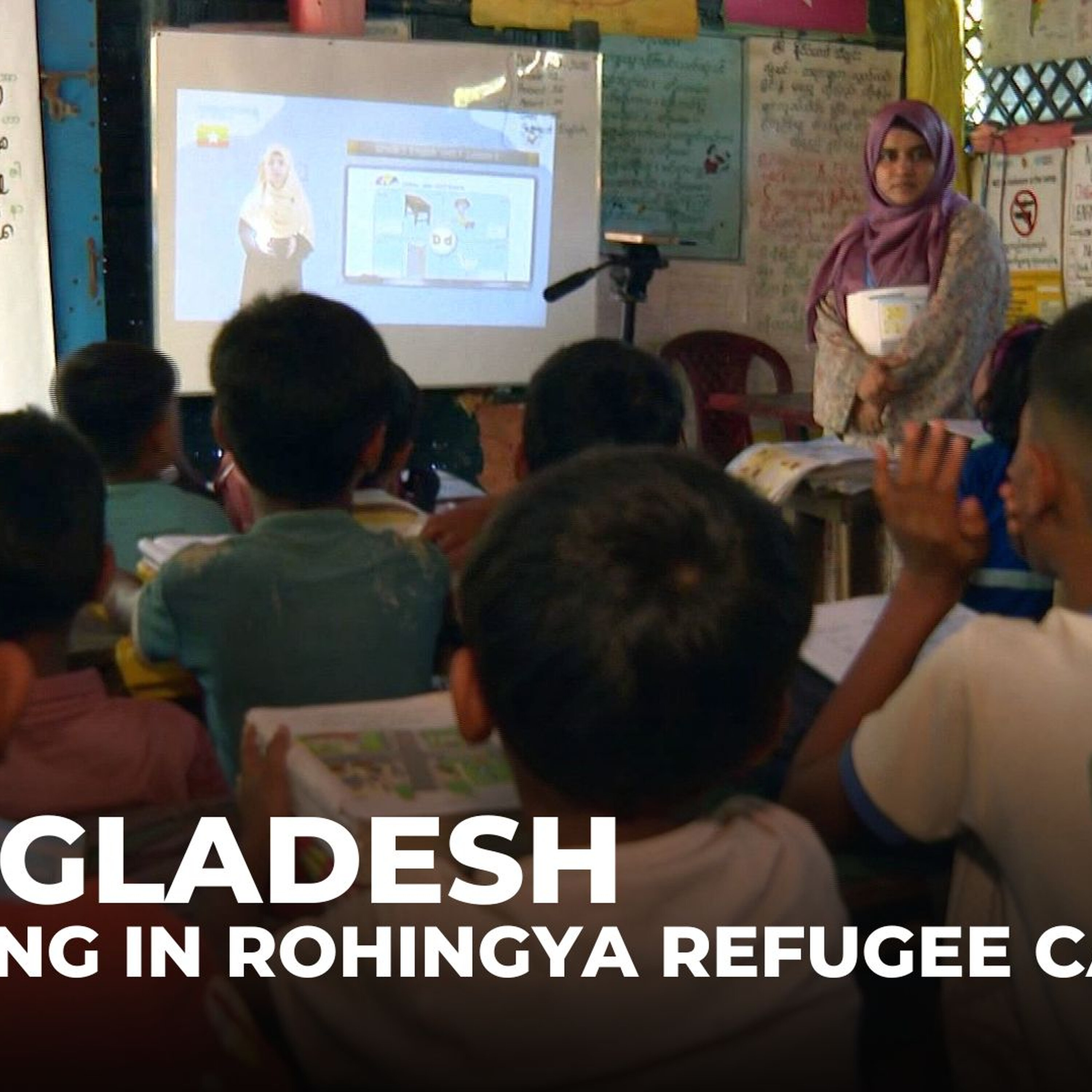 Bangladesh: Rohingya children turn to digital lessons as classrooms close in Cox’s Bazar Bangladesh: Rohingya children turn to digital lessons as classrooms close in Cox’s Bazar