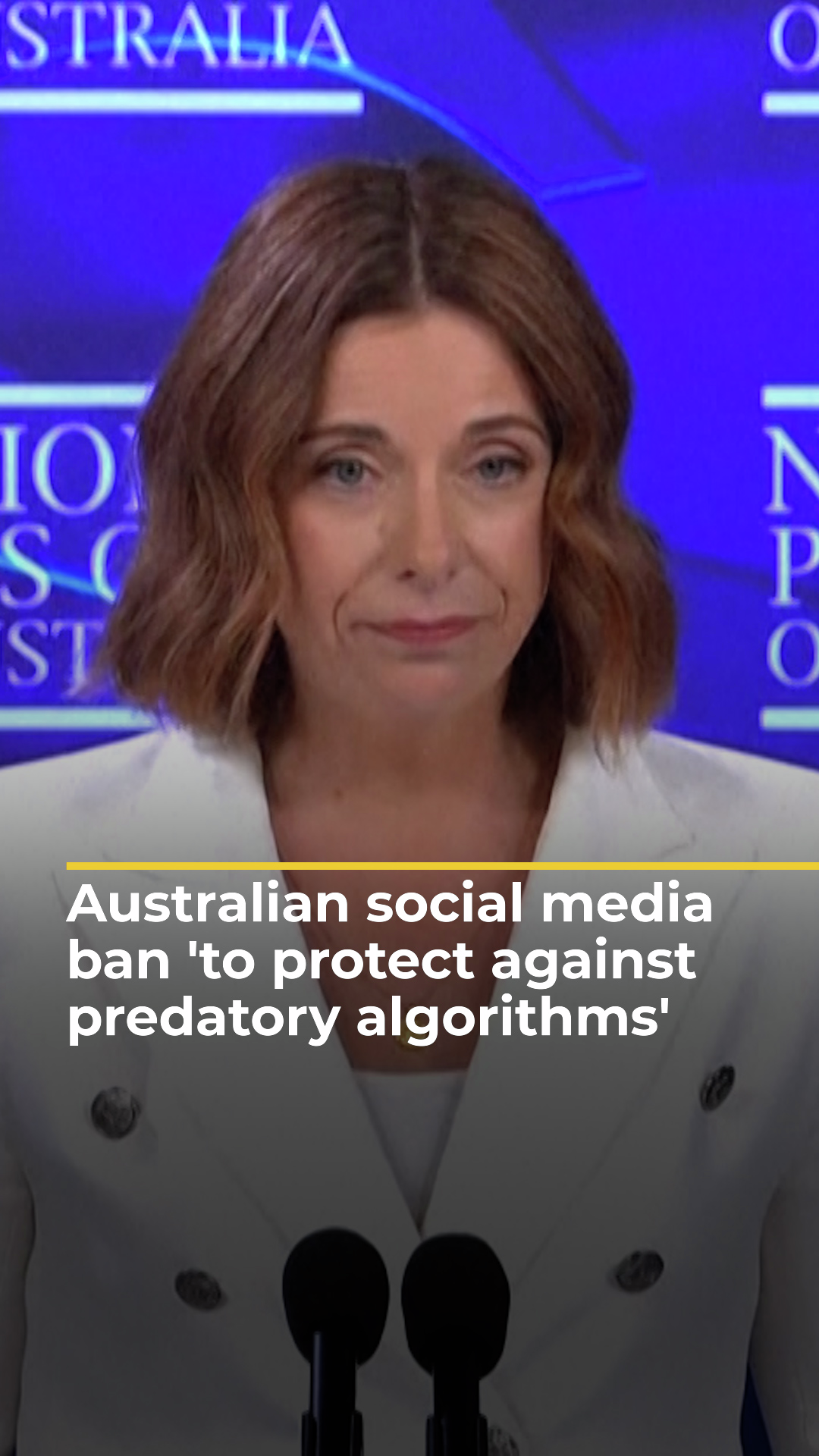 Australian social media ban aims to 'save teens from predatory algorithms' | AJ#shorts