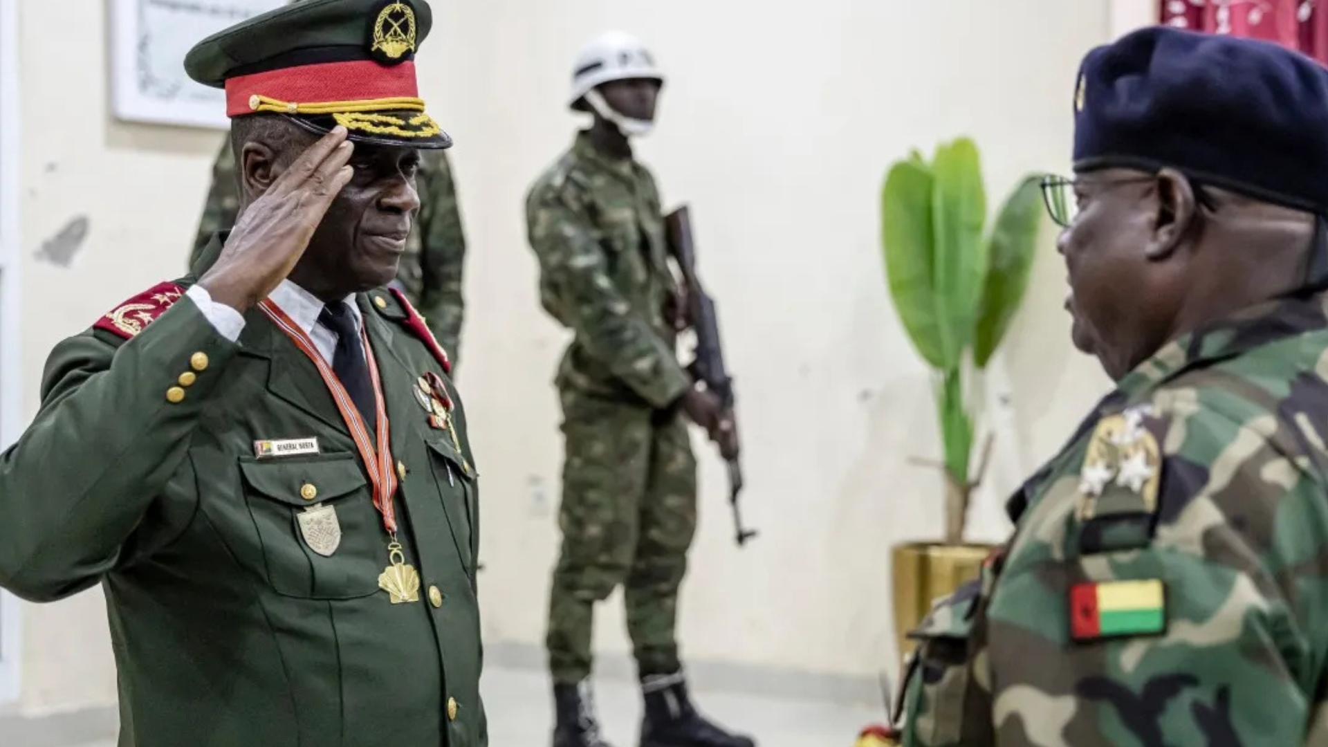 Guinea-Bissau general sworn in as transitional president after coup