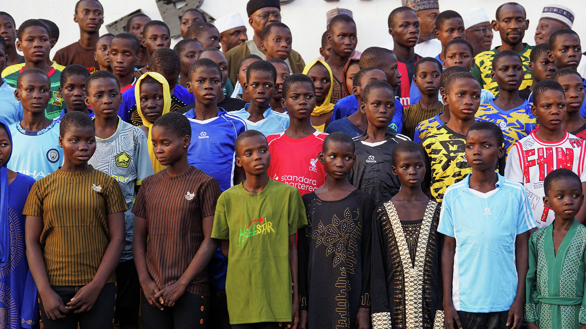 100 kidnapped children freed in Nigeria