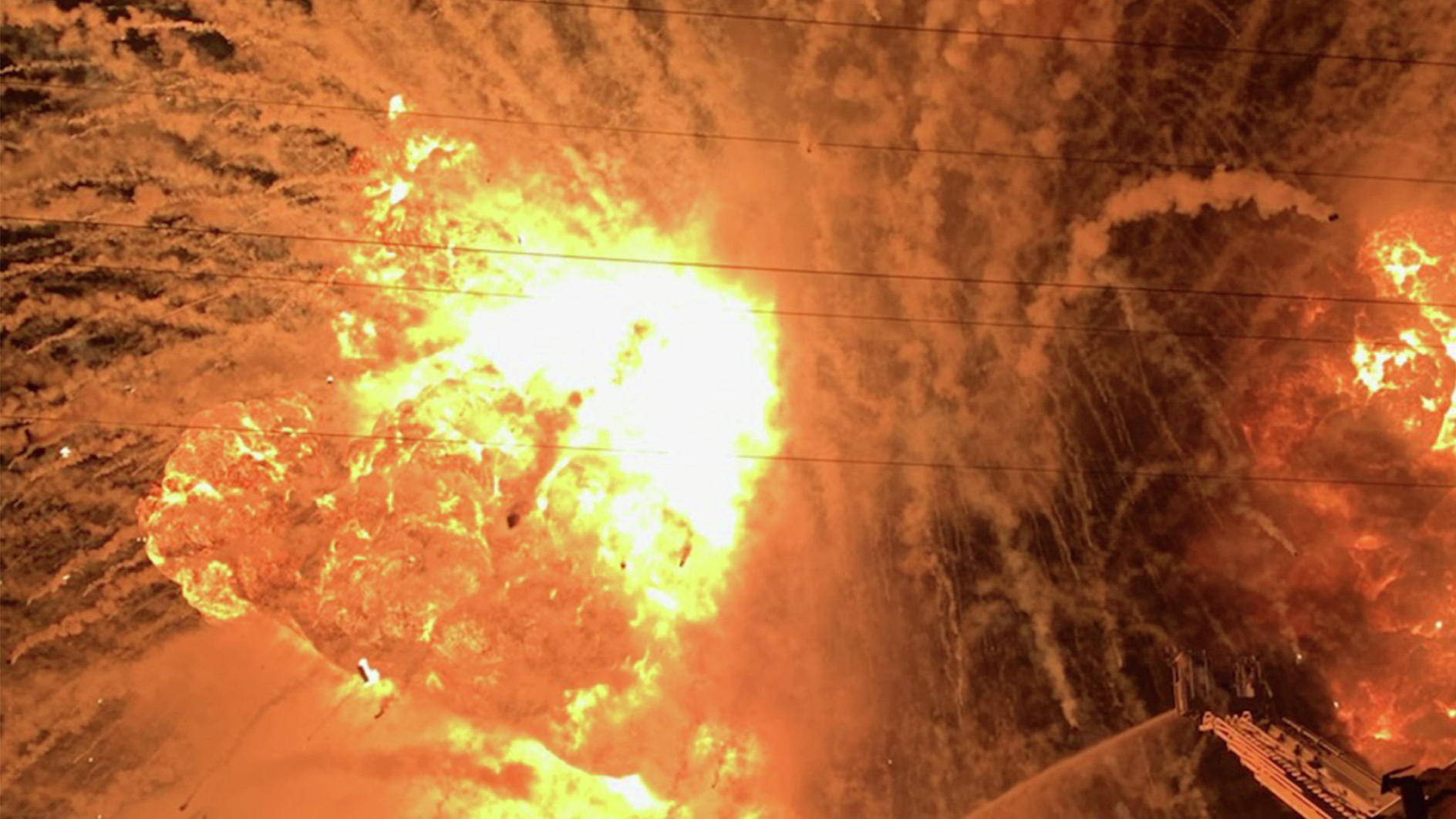 Massive fire erupts at waste facility in western Sydney