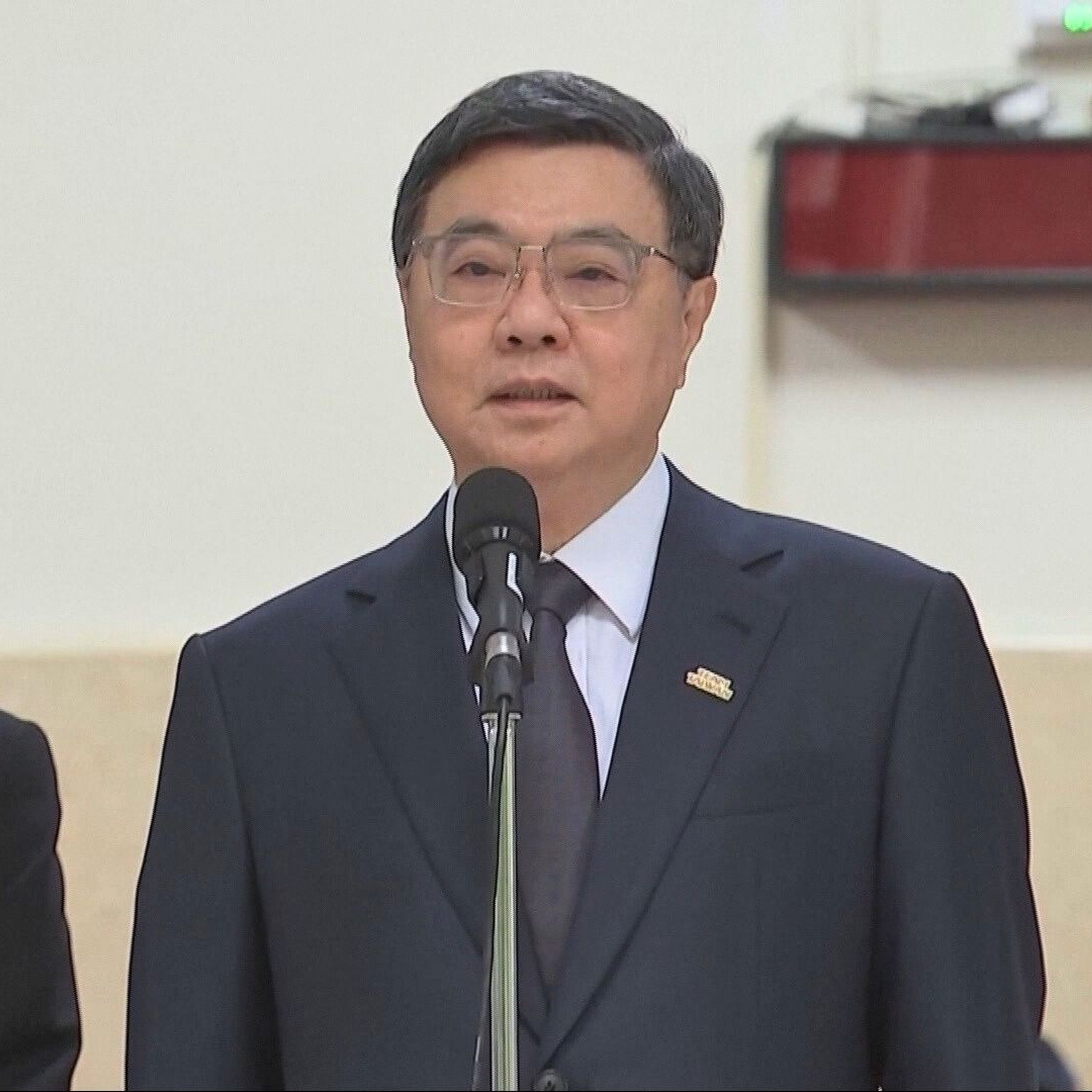 Taiwanese Premier Cho Jung-tai says 'return' to China 'is not an option' Taiwanese Premier Cho Jung-tai says 'return' to China 'is not an option'