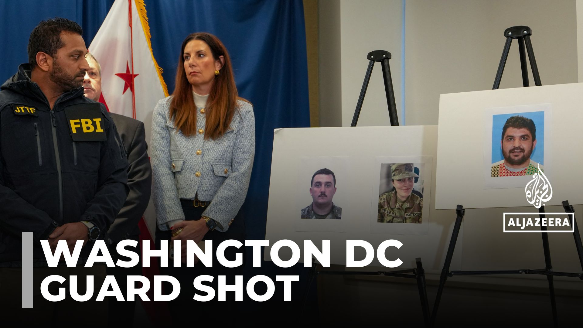US National Guard shooting: One of two victims has died from her injuries