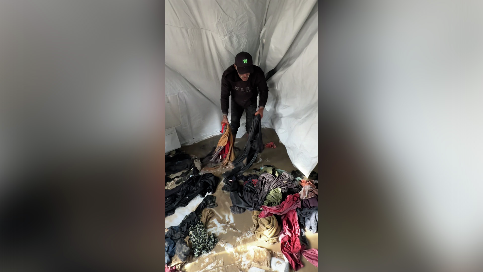 Flooding destroys few remaining possessions of Palestinians in Gaza