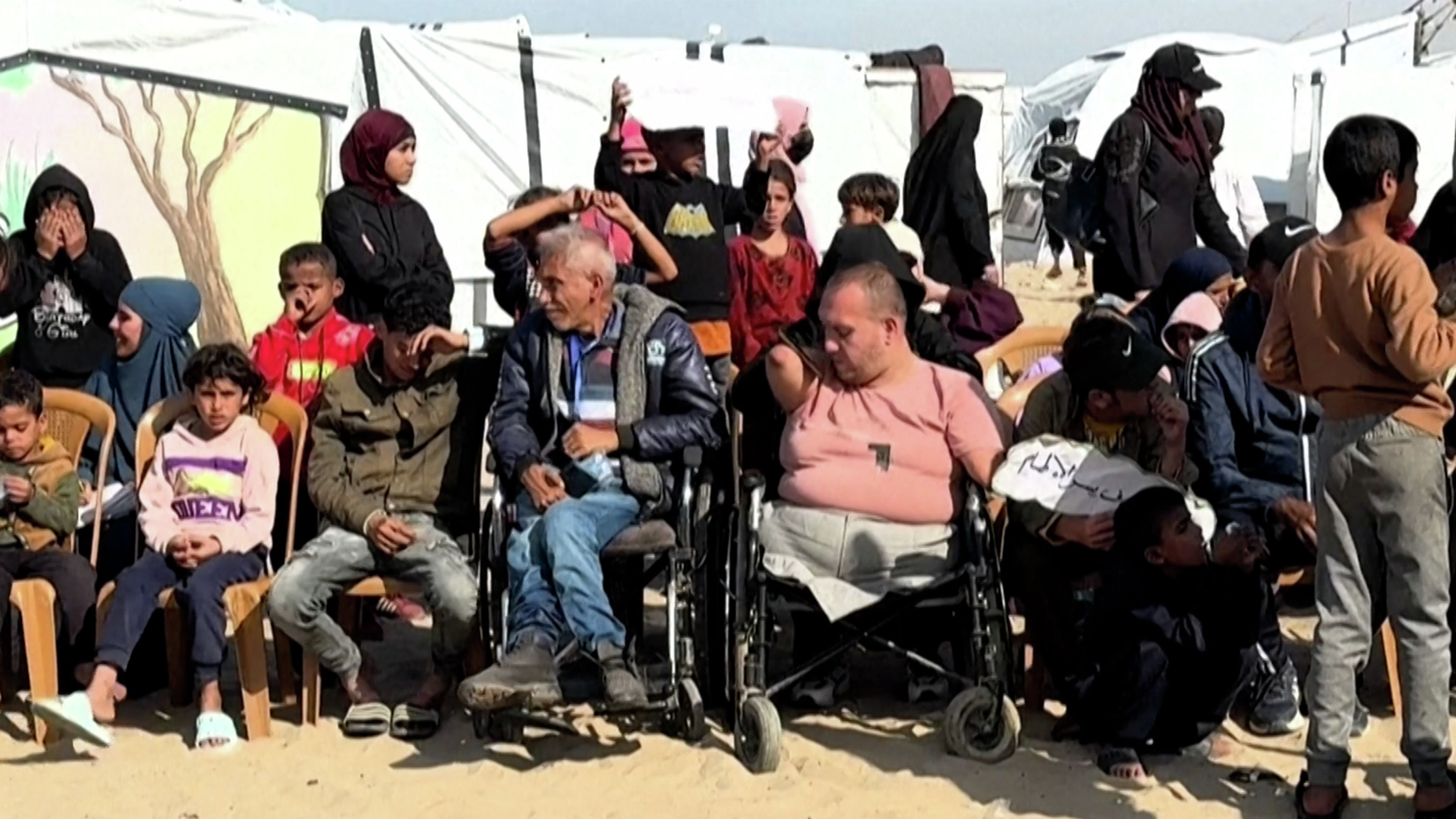 Gaza war amputees mark International Disabilities Day