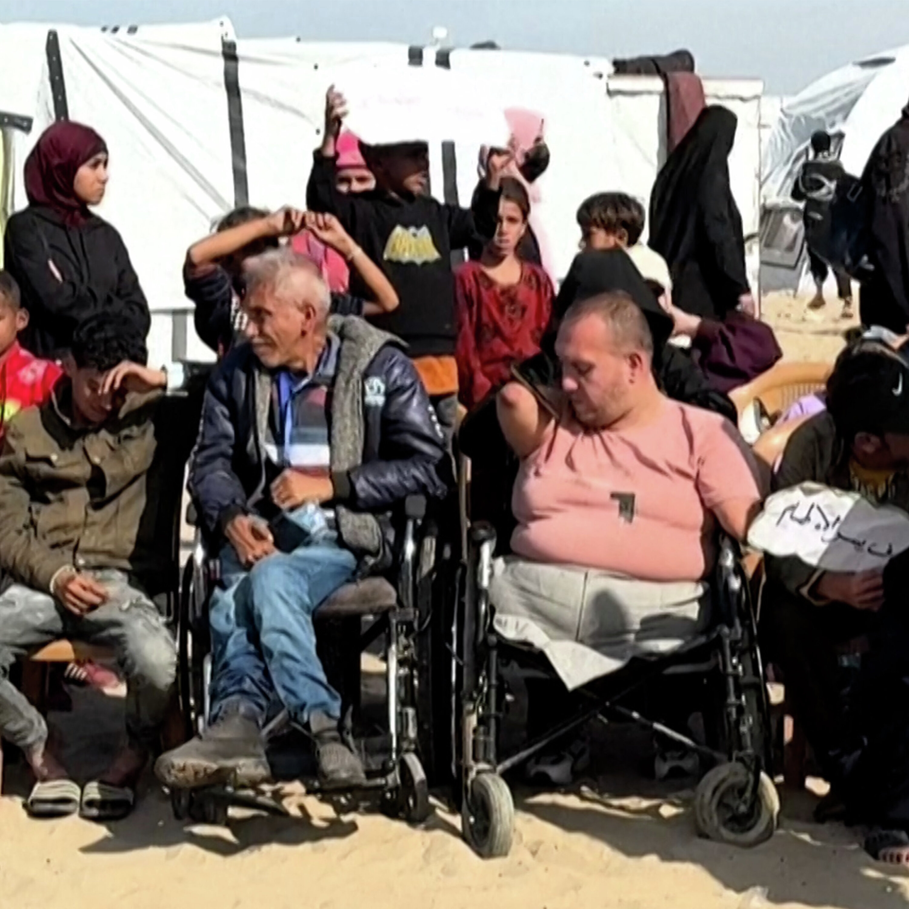 Gaza war amputees mark International Disabilities Day Gaza war amputees mark International Disabilities Day