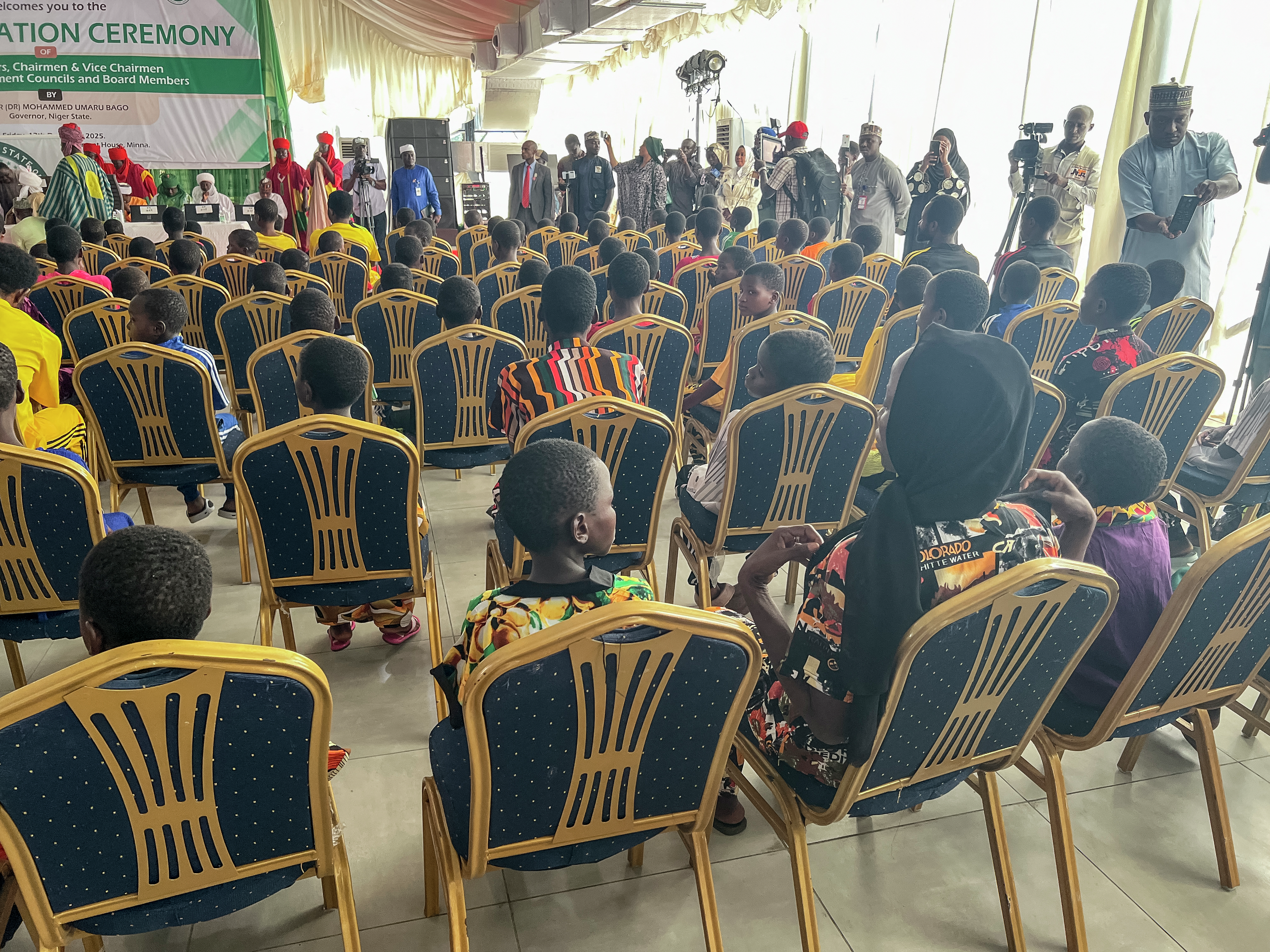 130 Nigerian schoolchildren freed after mass abduction