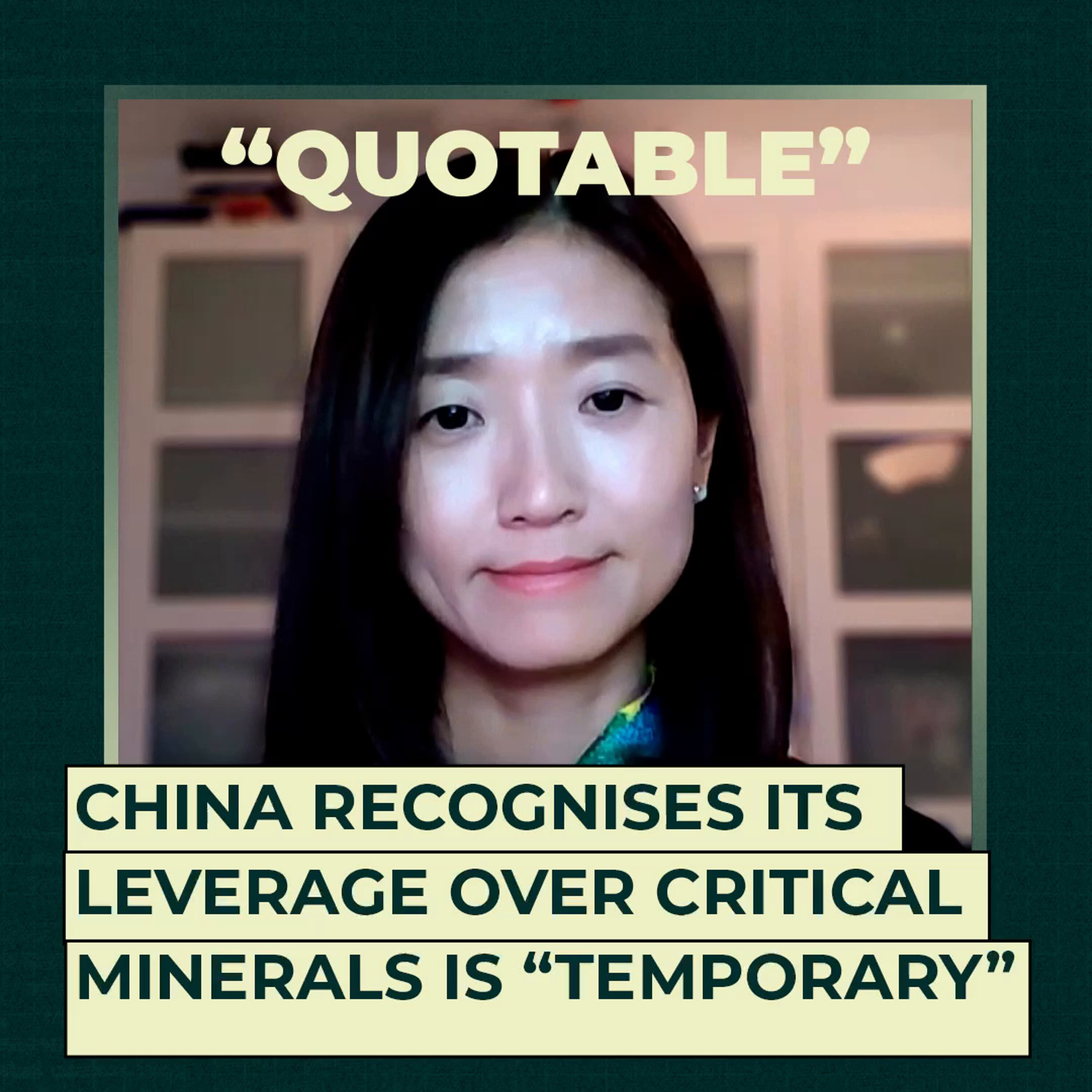 China Recognises Its Leverage Over Critical Minerals Is “Temporary” China Recognises Its Leverage Over Critical Minerals Is “Temporary”
