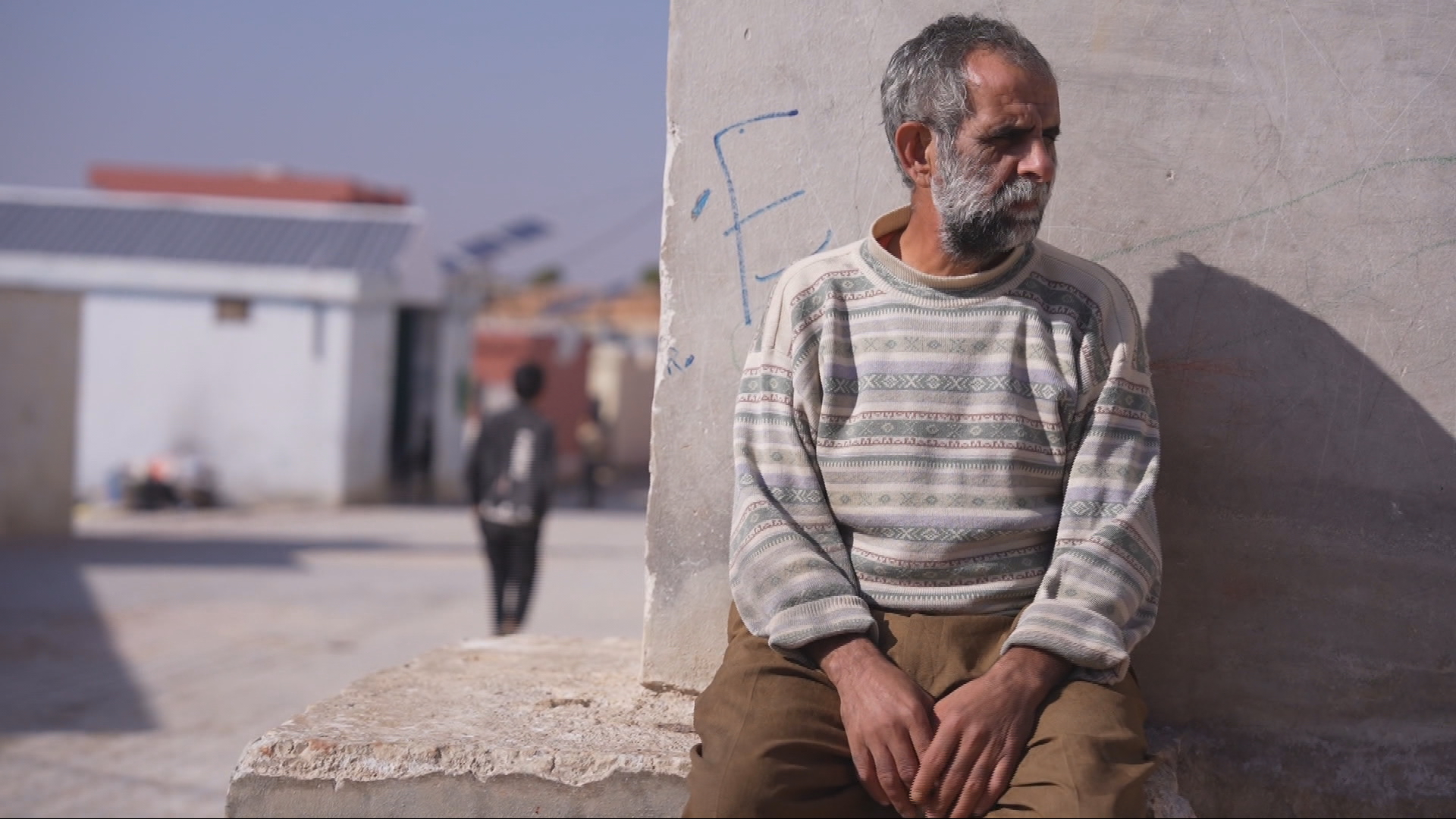 Blind residents of Syria’s ‘camp of light’ battle freezing winter without aid