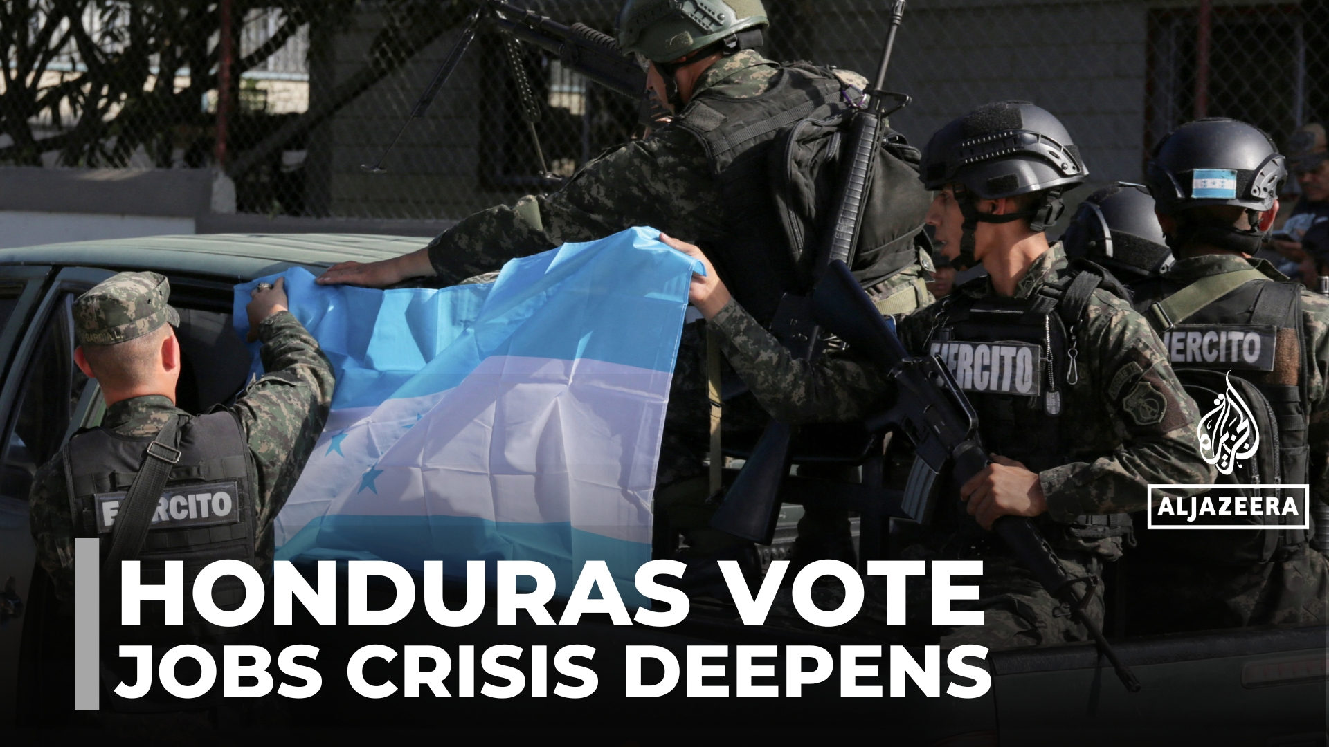 Hondurans vote amid deepening jobs crisis