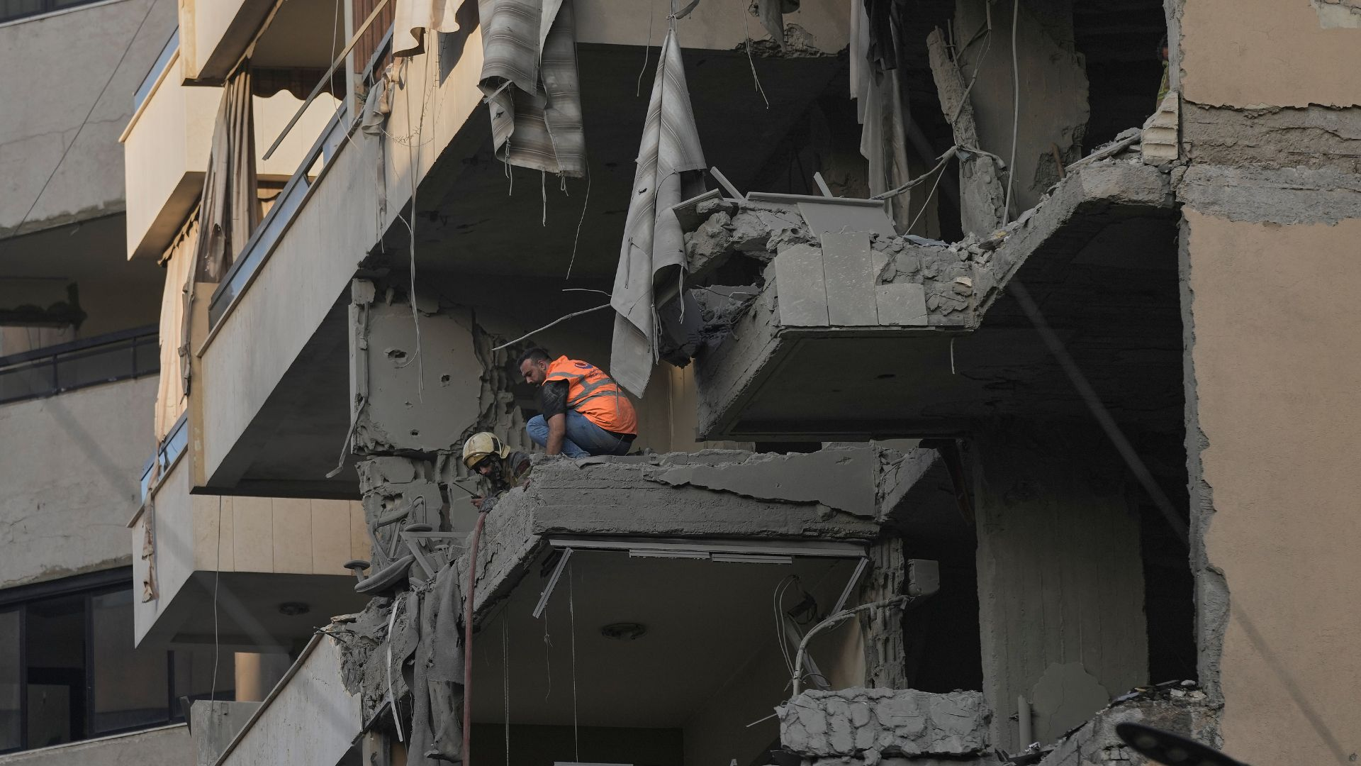 Israel attacks Lebanon’s capital, says top Hezbollah official ‘eliminated’