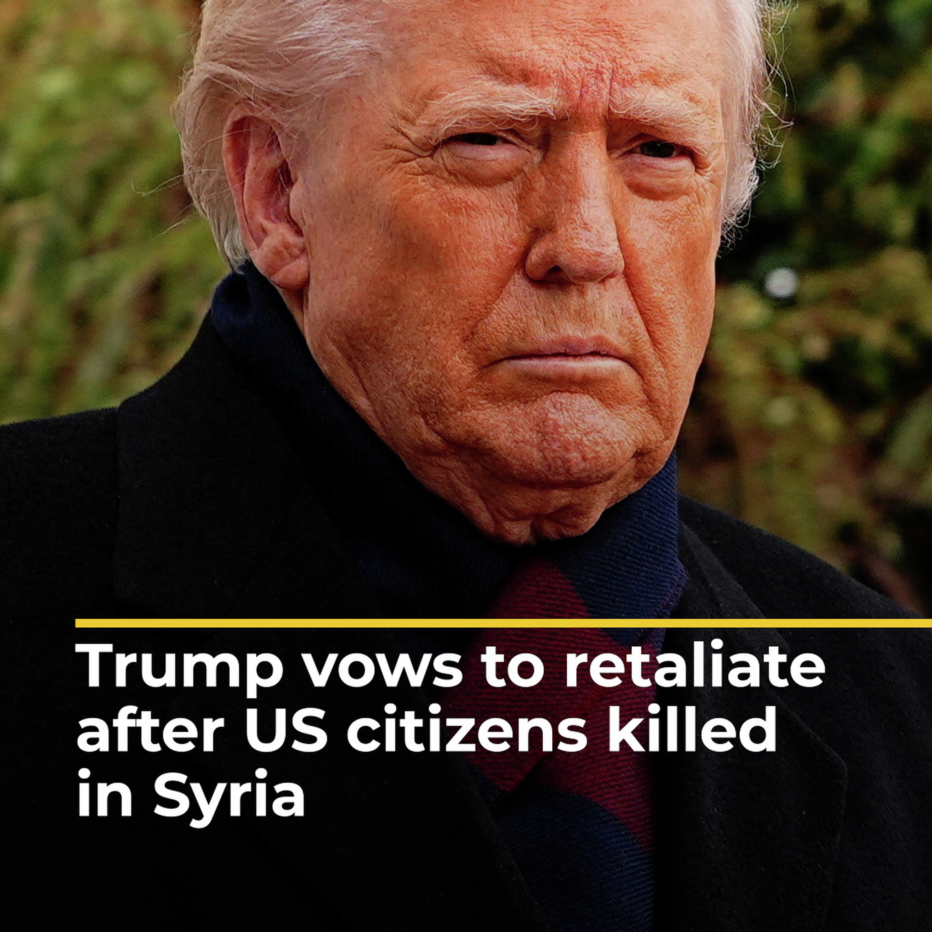 Trump vows to retaliate after US citizens killed in Syria | AJ#shorts Trump vows to retaliate after US citizens killed in Syria | AJ#shorts