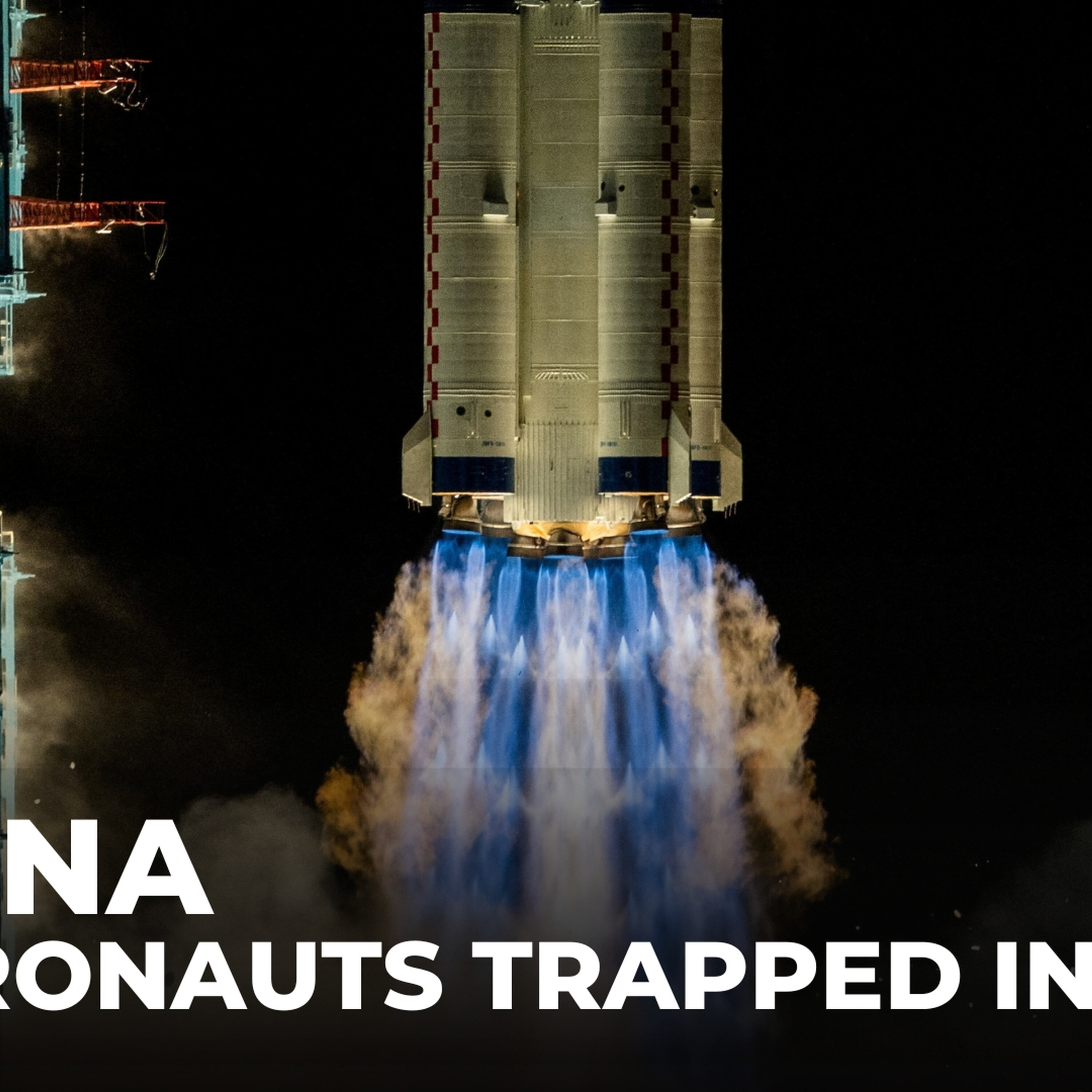 Chinese astronauts: Three crew stranded in space after capsule damage Chinese astronauts: Three crew stranded in space after capsule damage