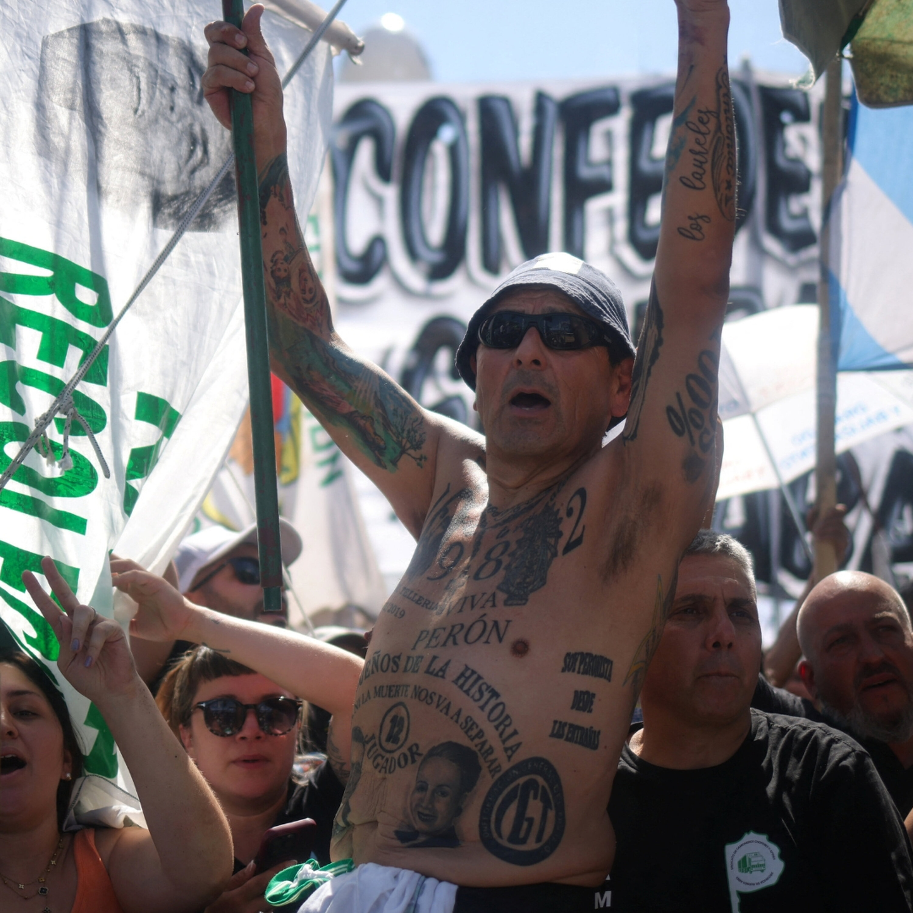 Labour unrest grows in Argentina: Workers oppose president's economic plans Labour unrest grows in Argentina: Workers oppose president's economic plans