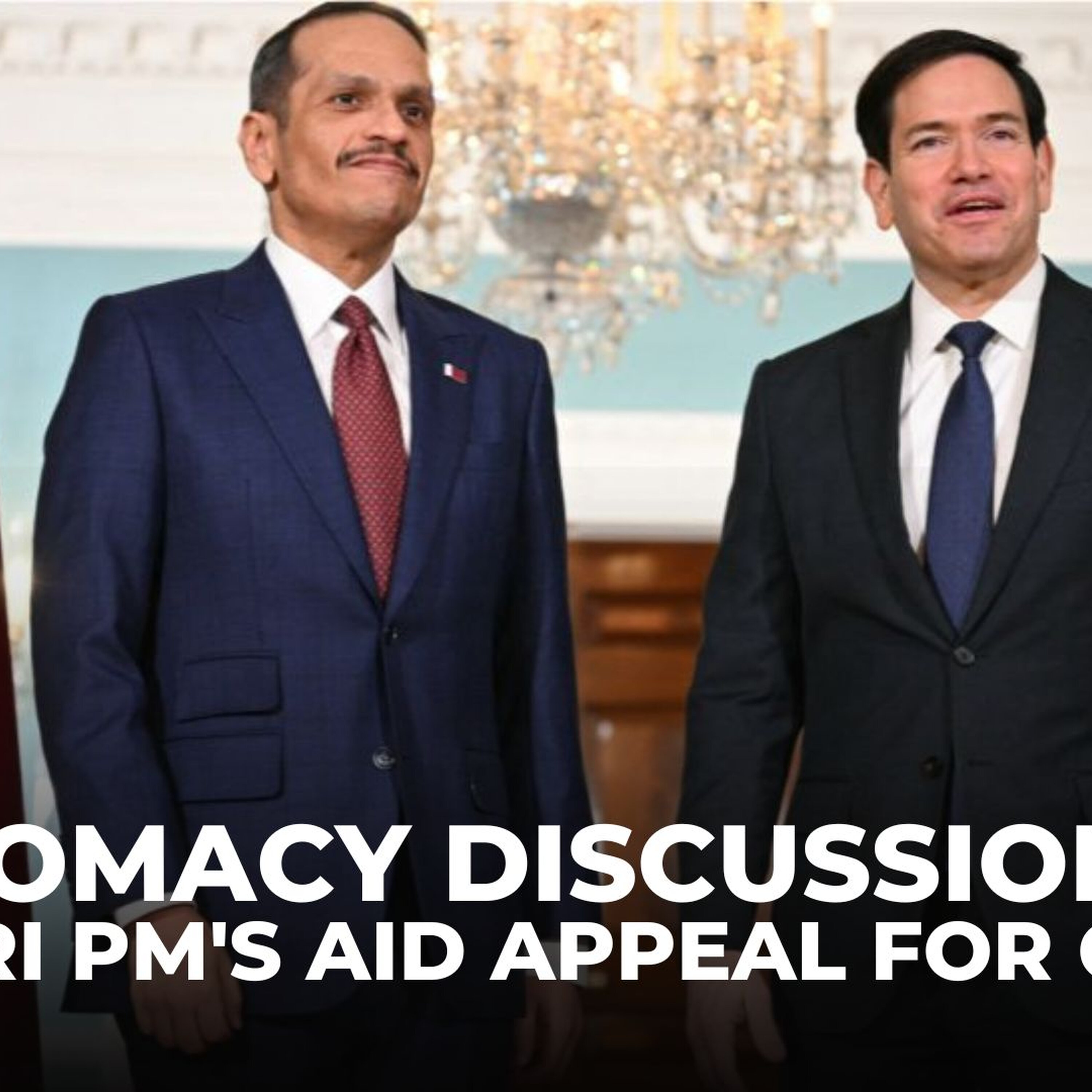 Qatar's PM meets US State Secretary, stresses urgent unconditional aid for Gaza Qatar's PM meets US State Secretary, stresses urgent unconditional aid for Gaza