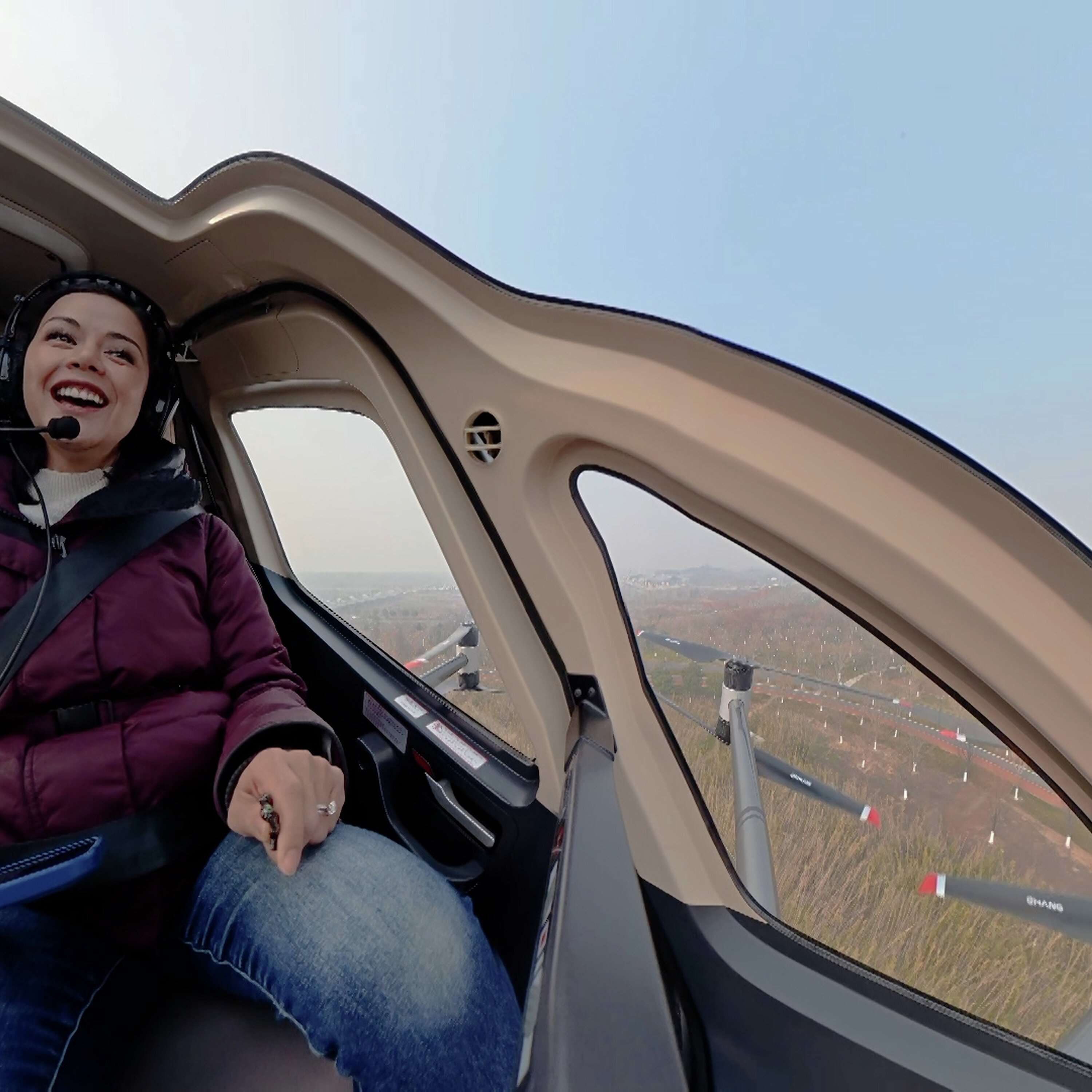 Al Jazeera reporter tries out pilotless drone taxi Al Jazeera reporter tries out pilotless drone taxi