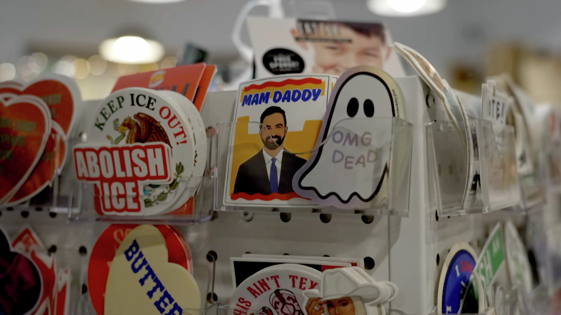 Trump, Mamdani merchandise compete for Christmas shoppers