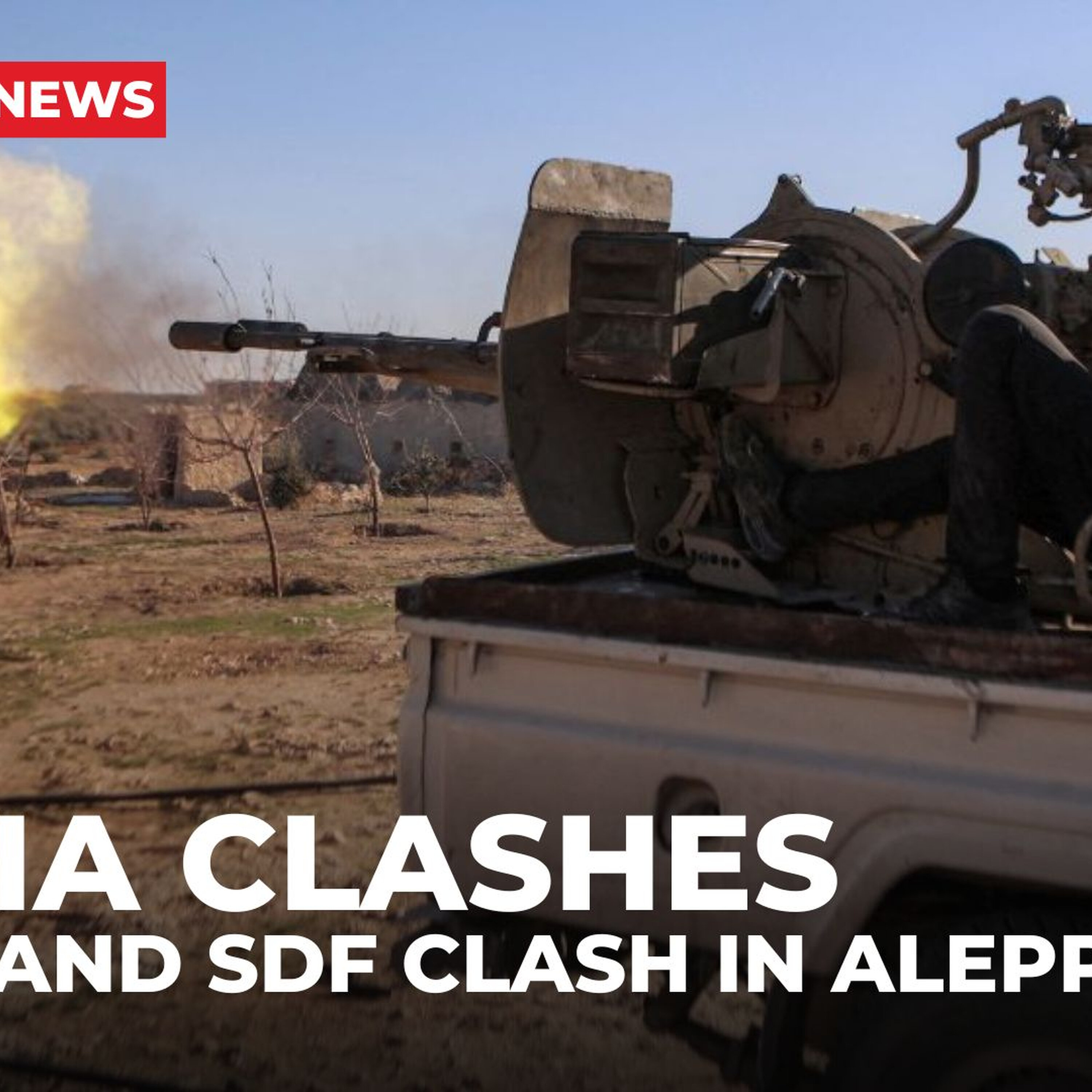 Clashes between Syrian army, Kurdish-led SDF break out in Aleppo Clashes between Syrian army, Kurdish-led SDF break out in Aleppo