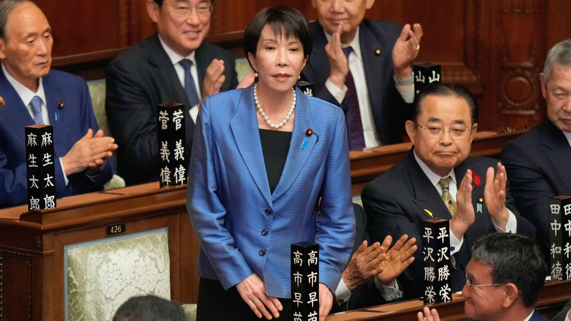 Sanae Takaichi becomes Japan's first female prime minister after parliamentary vote