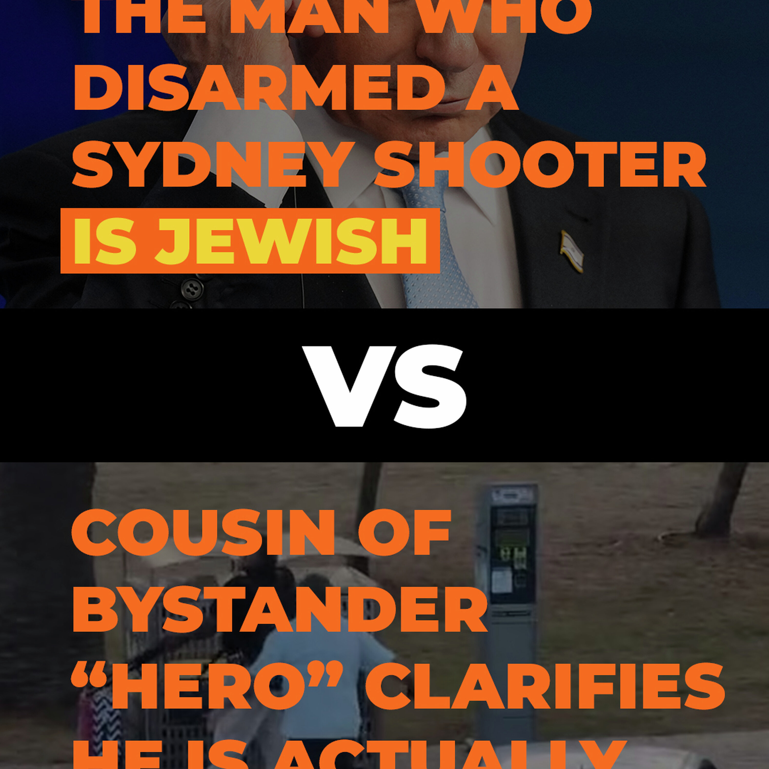 Who stopped the Bondi attack? Who stopped the Bondi attack?