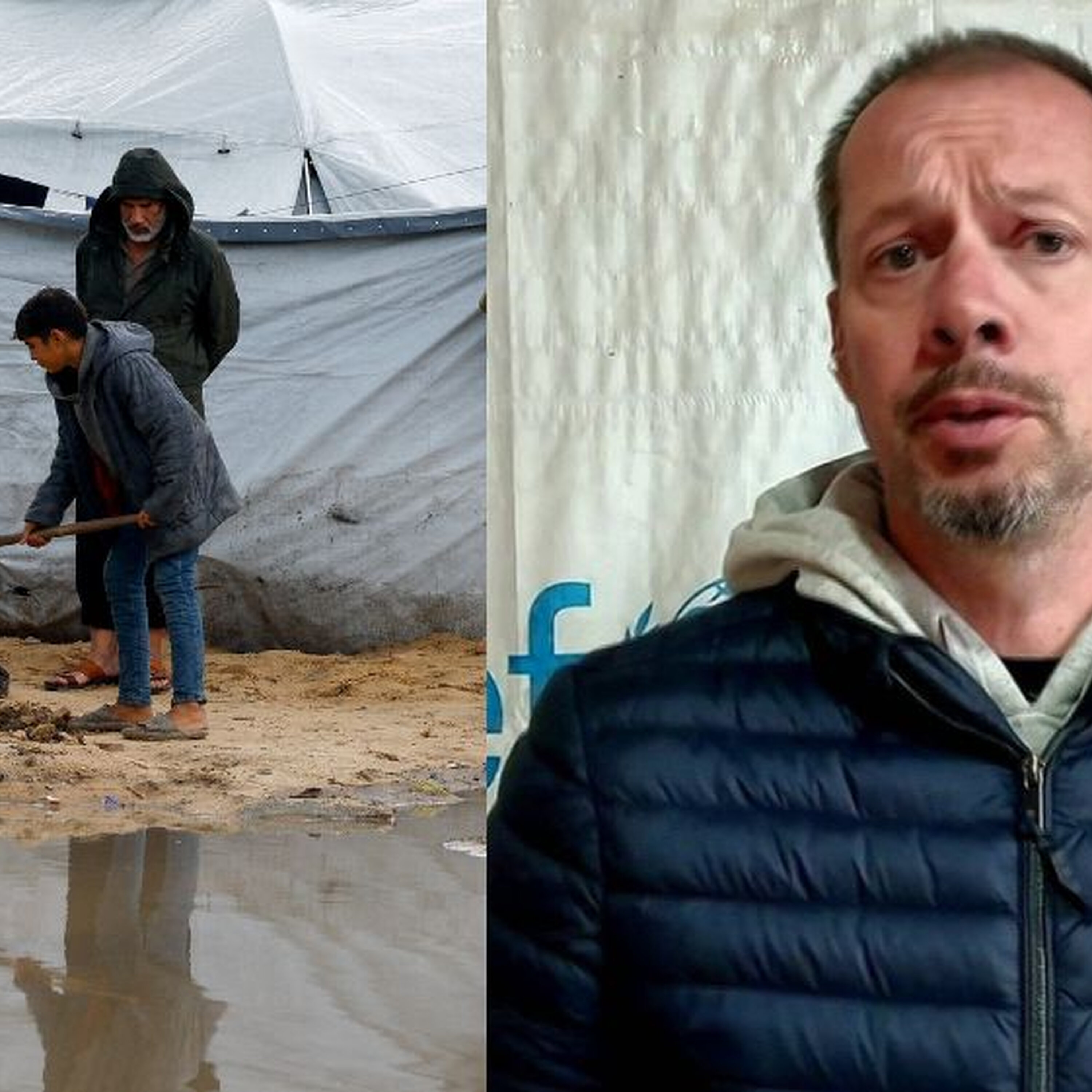 UNICEF warns Gaza children face hypothermia as families shelter in flooded tents UNICEF warns Gaza children face hypothermia as families shelter in flooded tents