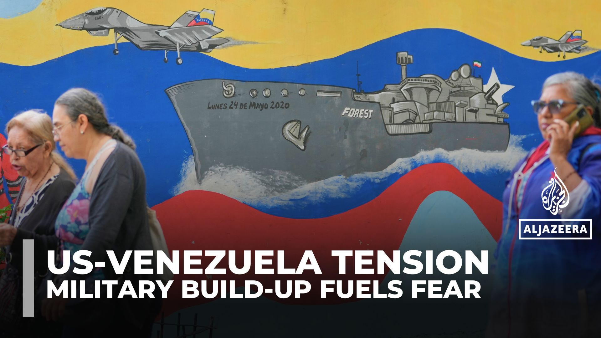 US military build-up in the Caribbean sparks fear and uncertainty among Venezuelans