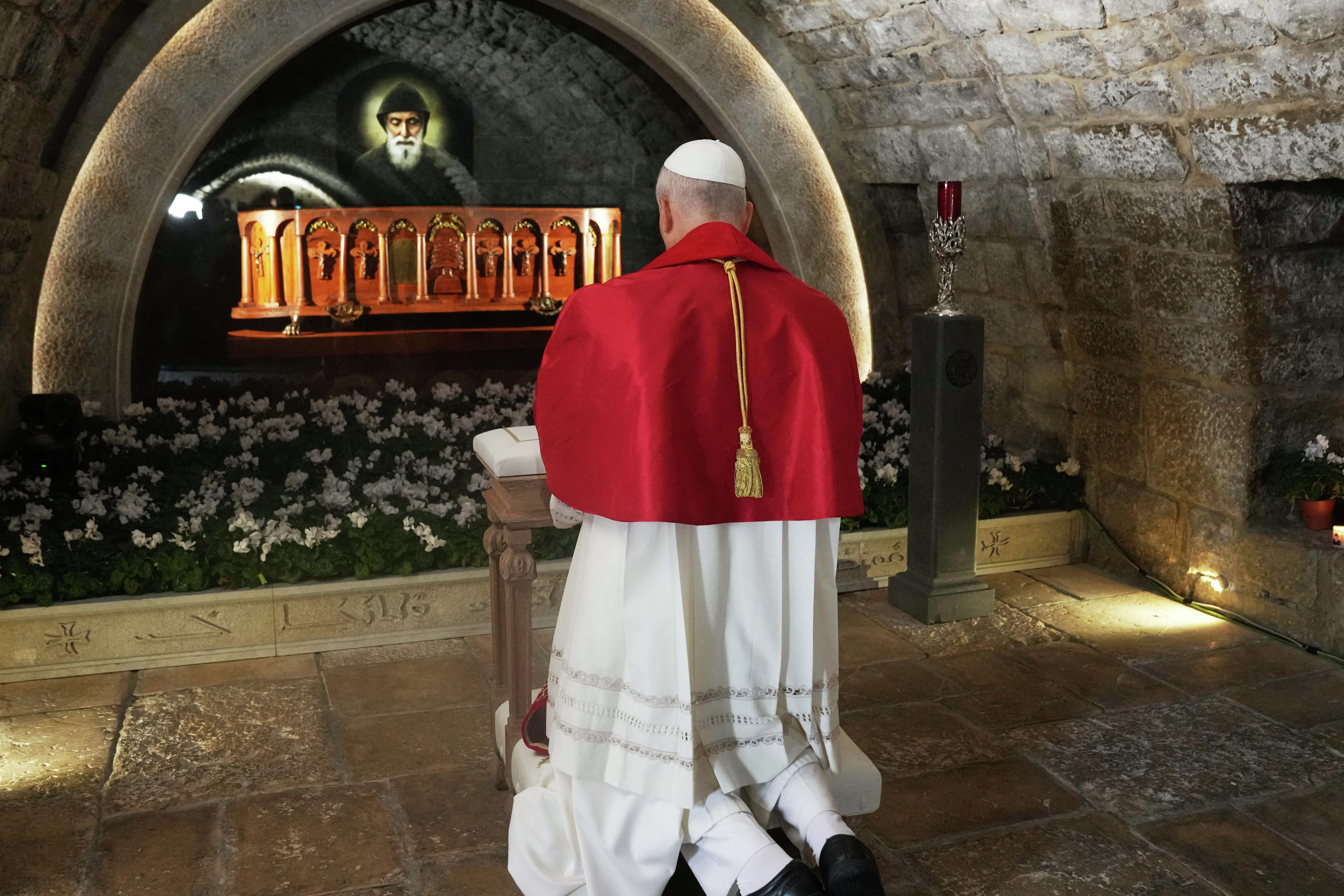 Pope Leo XIV prays for peace in Lebanon and the Levant