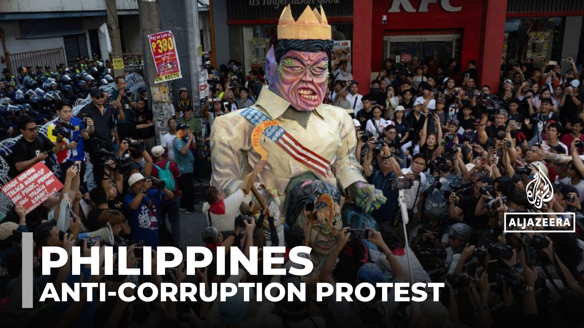 Thousands march in Philippines, demanding Marcos resign over fraud scandal