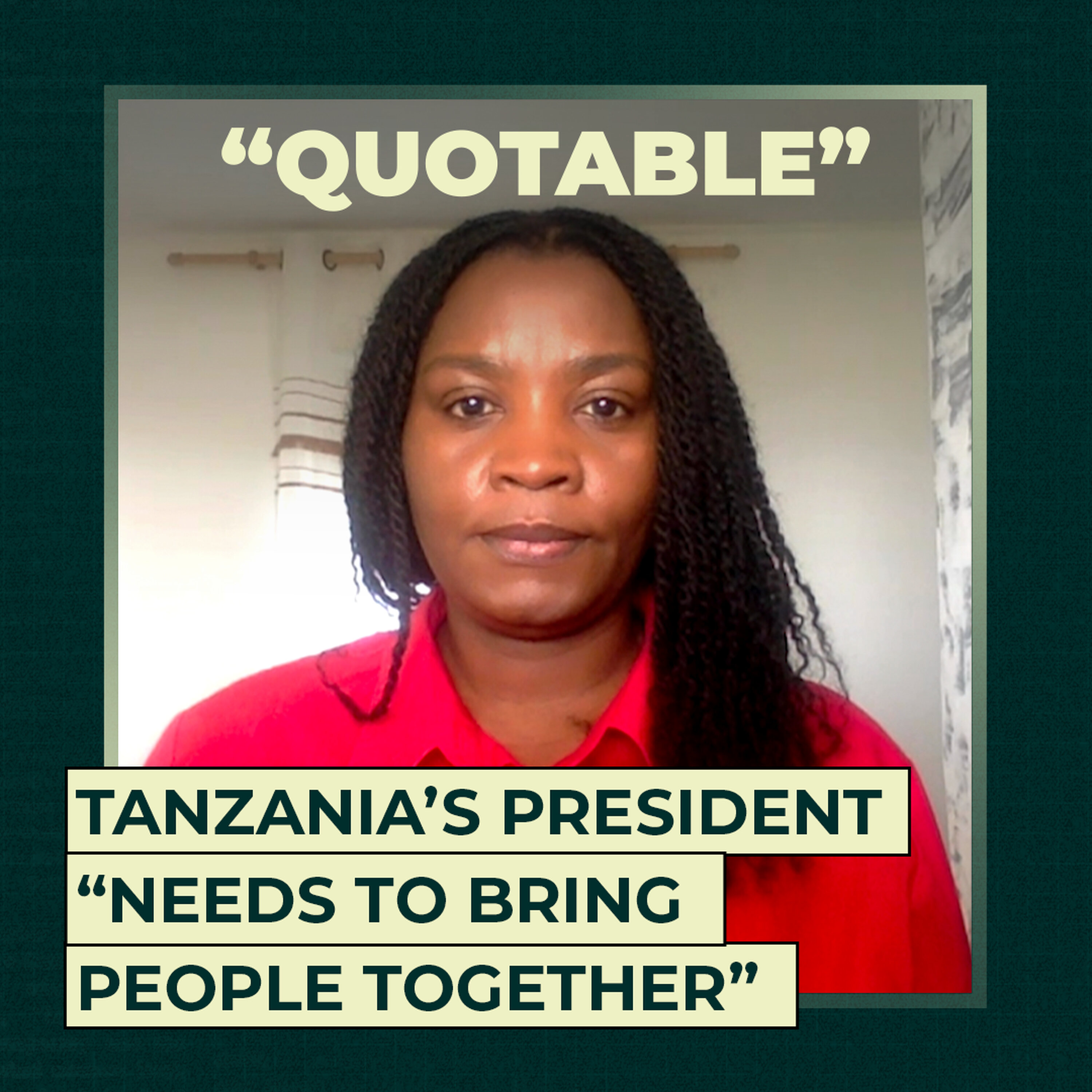 Tanzania’s president “needs to bring people together” Tanzania’s president “needs to bring people together”