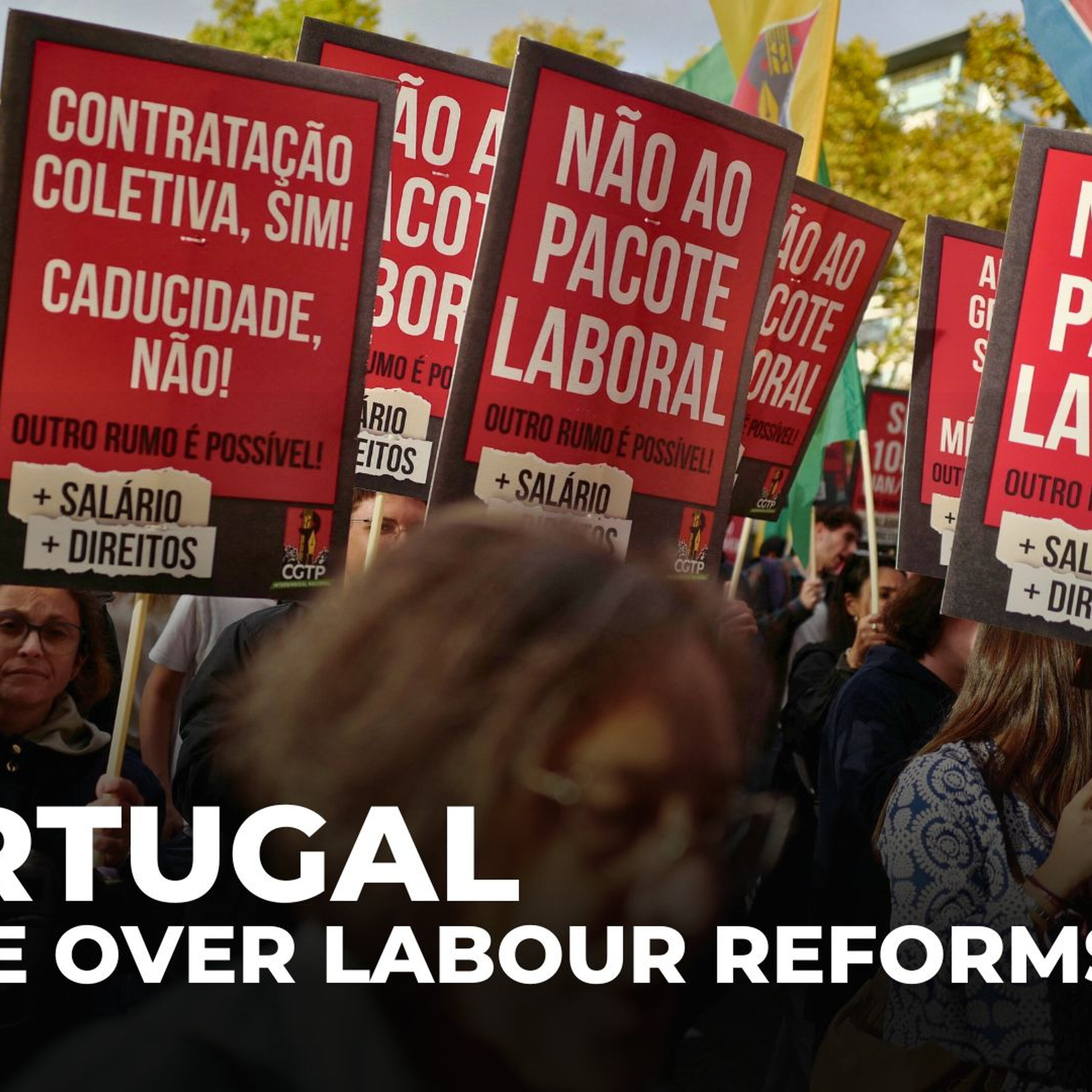 Portugal braces for first general strike in 12 years as unions unite against labour reforms Portugal braces for first general strike in 12 years as unions unite against labour reforms