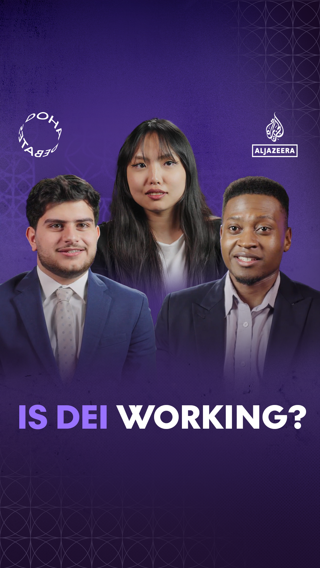 “DEI puts incompetent people in key roles.” #DohaDebates