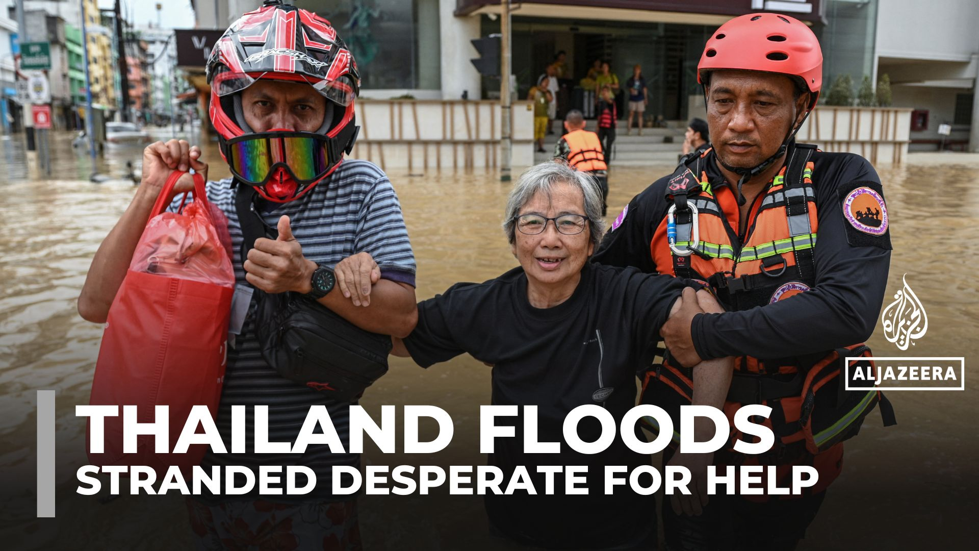 Rescue teams struggle to reach stranded residents in deadly southern Thailand floods