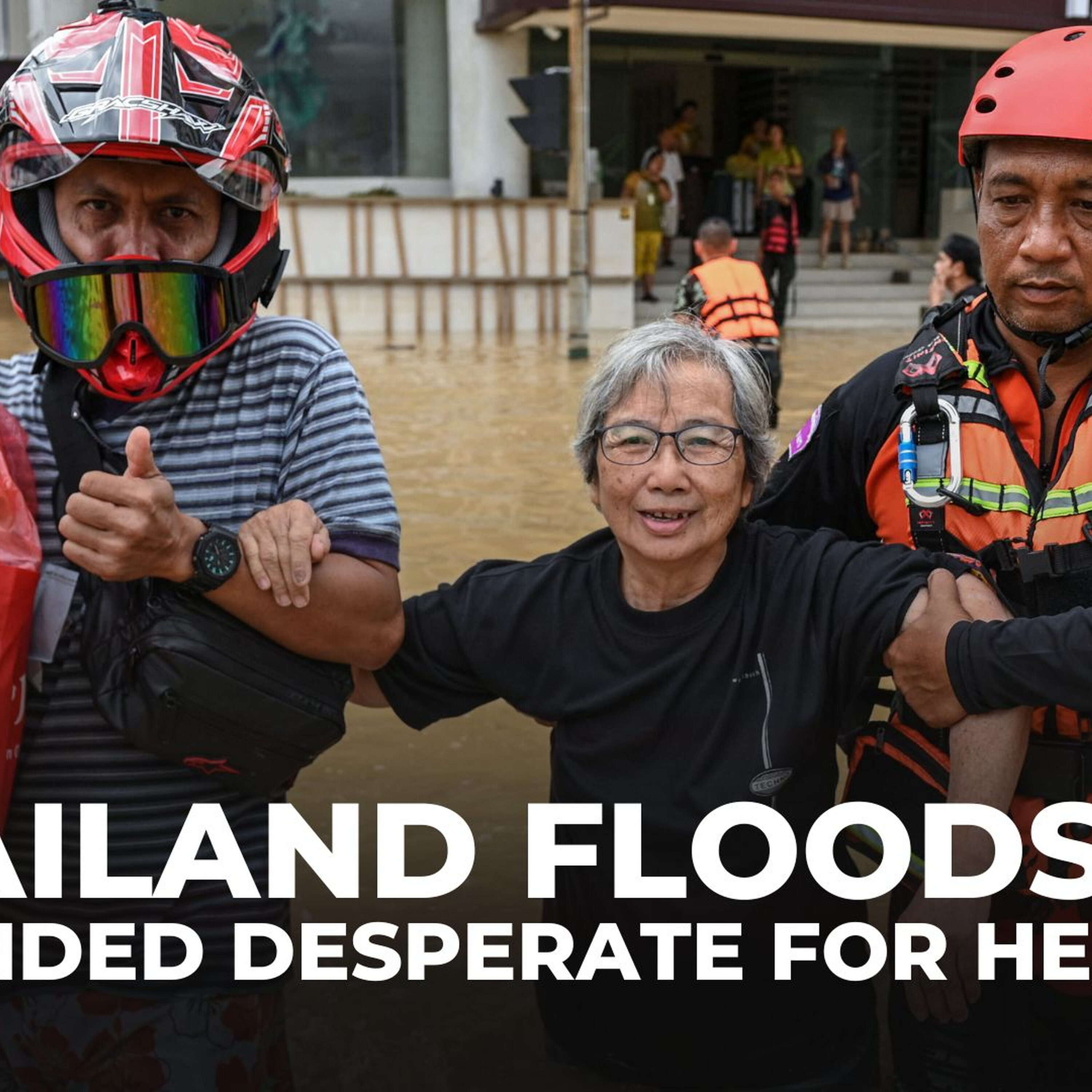 Rescue teams struggle to reach stranded residents in deadly southern Thailand floods Rescue teams struggle to reach stranded residents in deadly southern Thailand floods