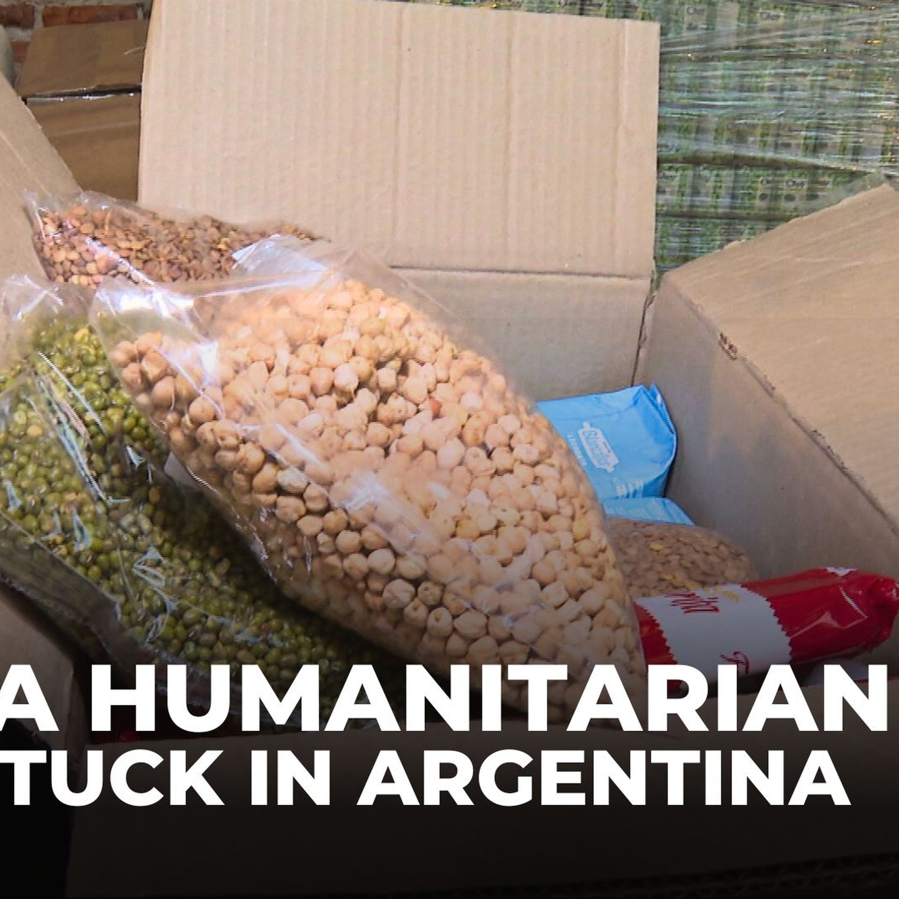 43 tonnes of aid for Gaza stuck in Argentina amid political row 43 tonnes of aid for Gaza stuck in Argentina amid political row
